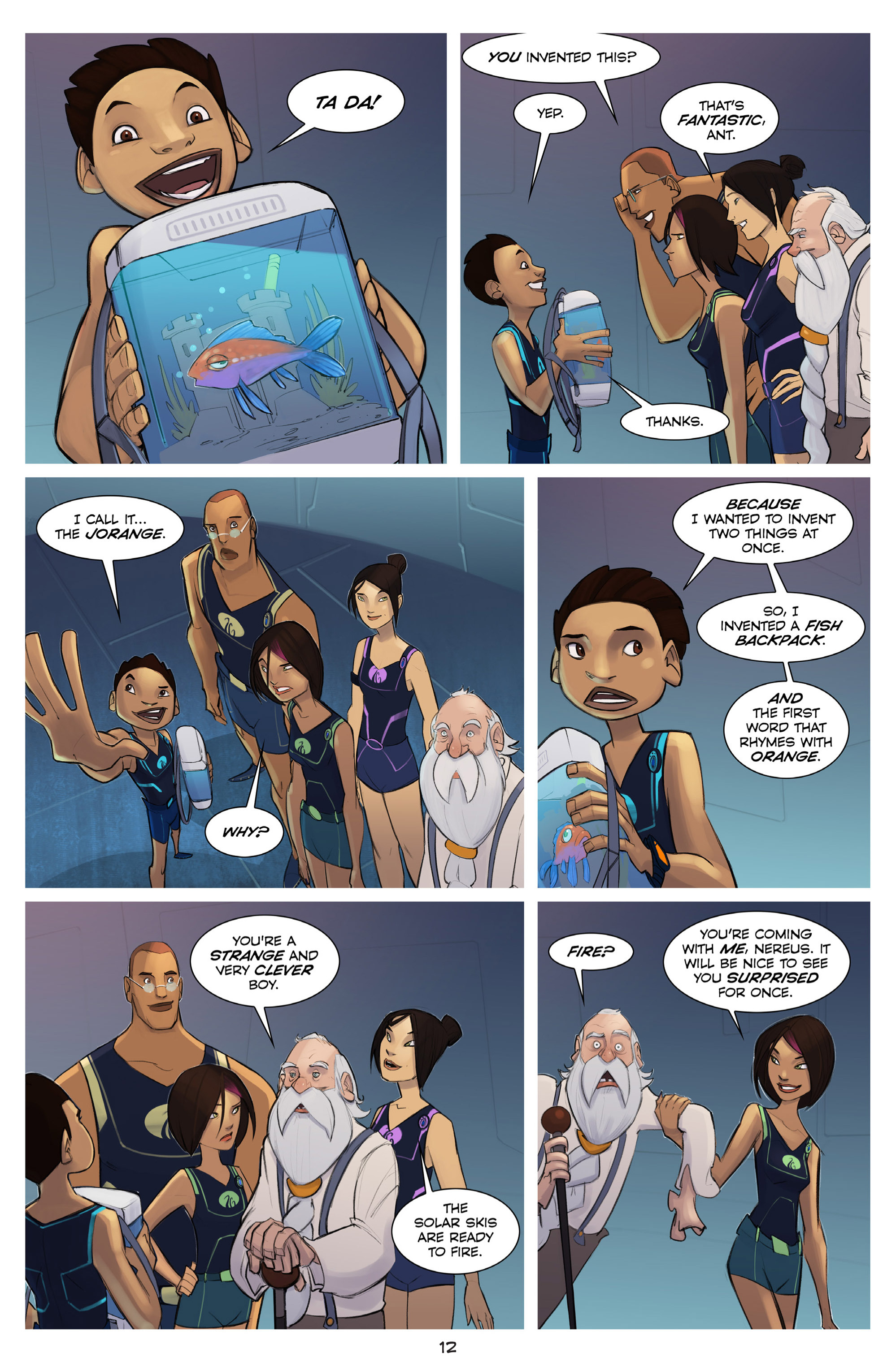 Read online The Deep: The Vanishing Island comic -  Issue #1 - 14