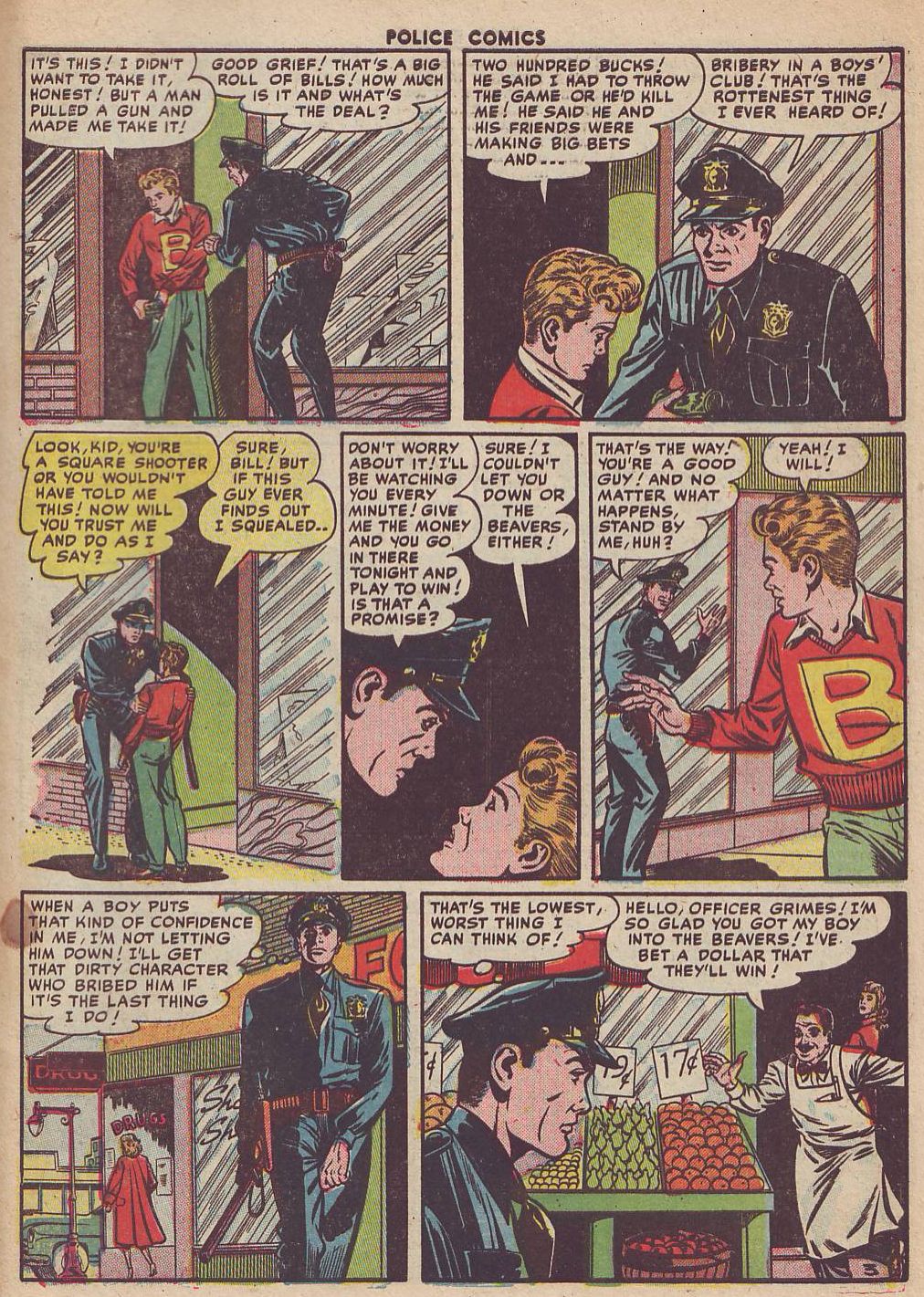 Read online Police Comics comic -  Issue #114 - 31
