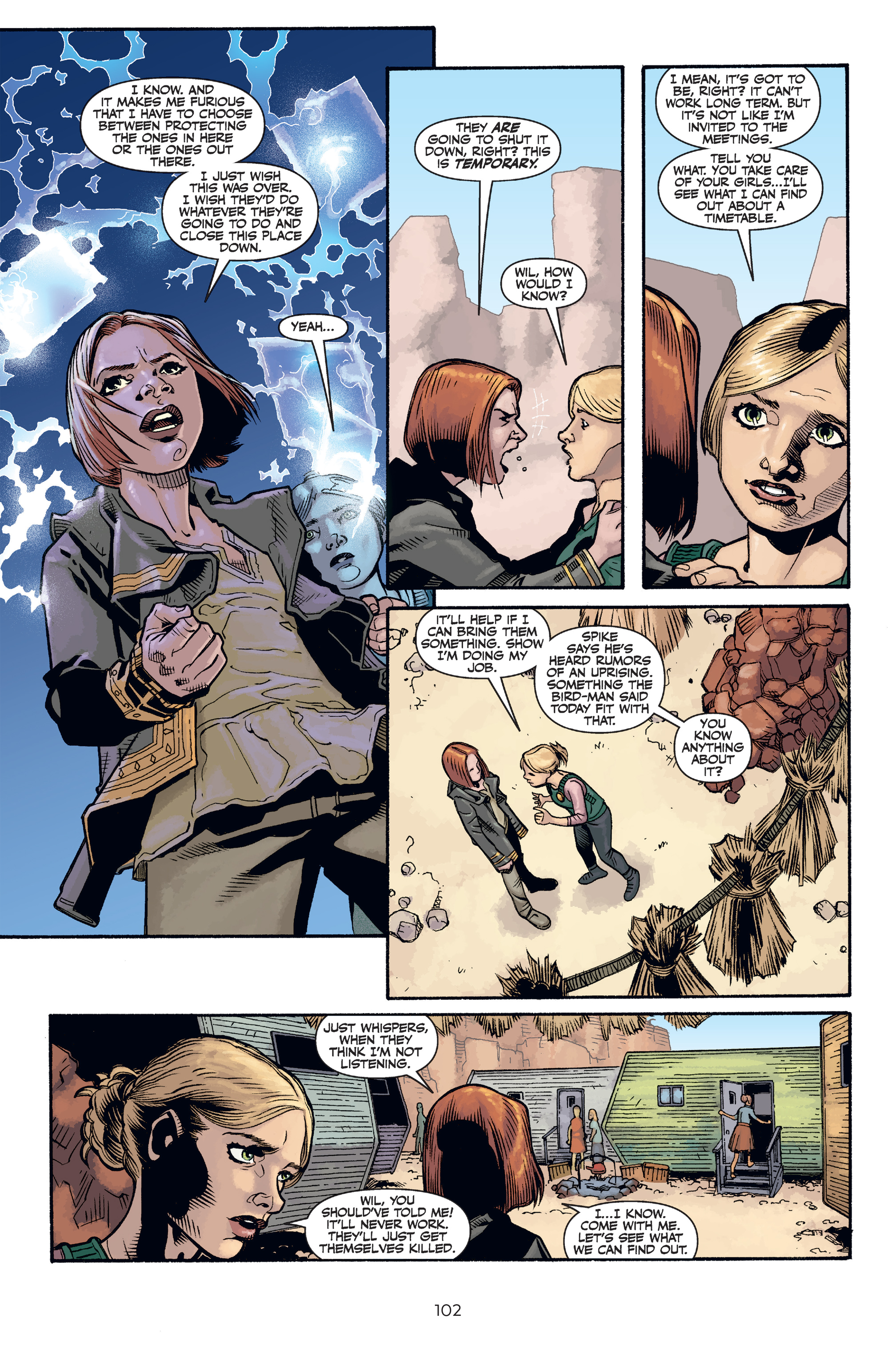 Read online Buffy the Vampire Slayer Season 11 comic -  Issue # _Library Edition (Part 2) - 3