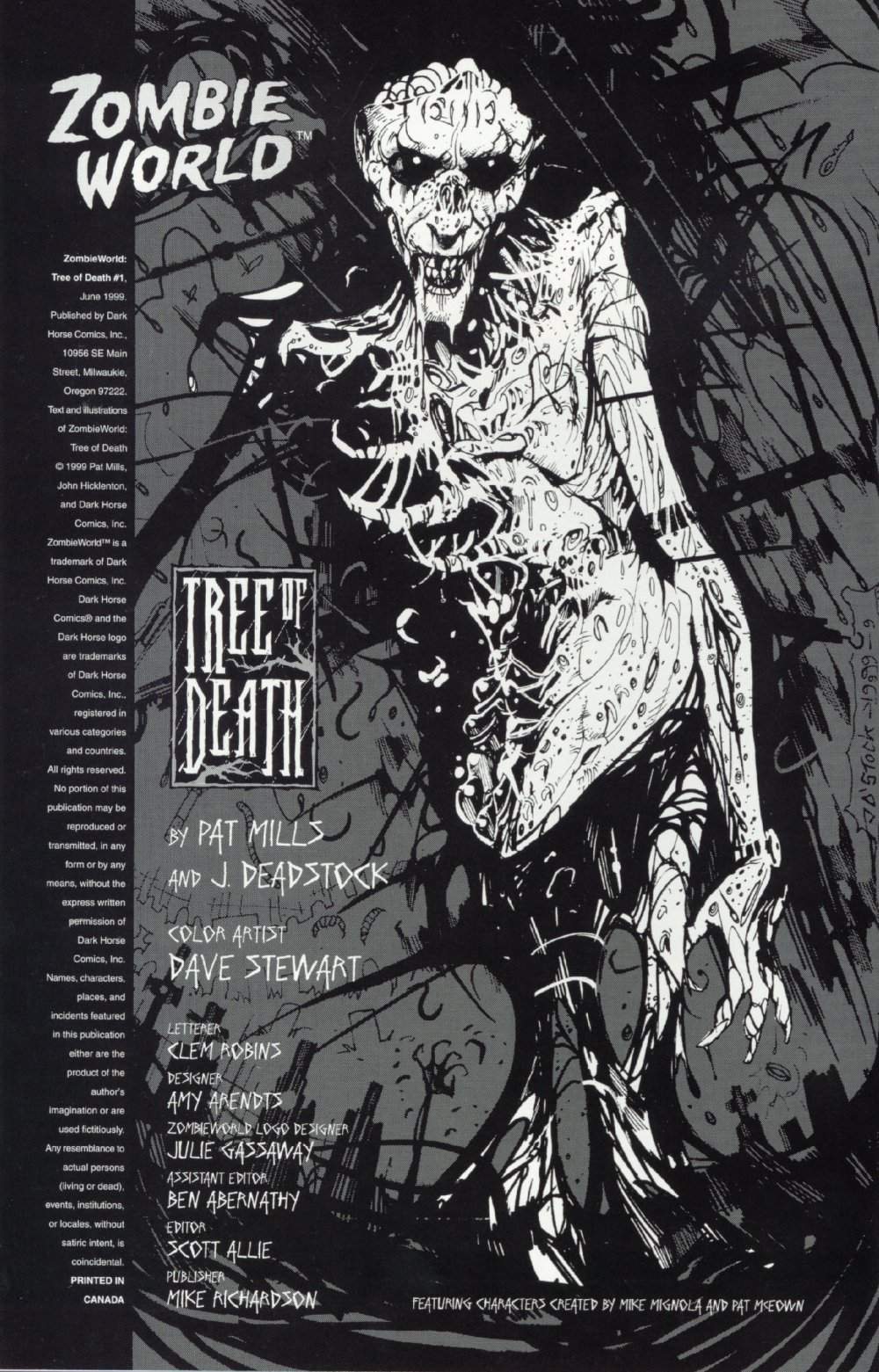 Read online Zombie World: Tree of Death comic -  Issue #1 - 2