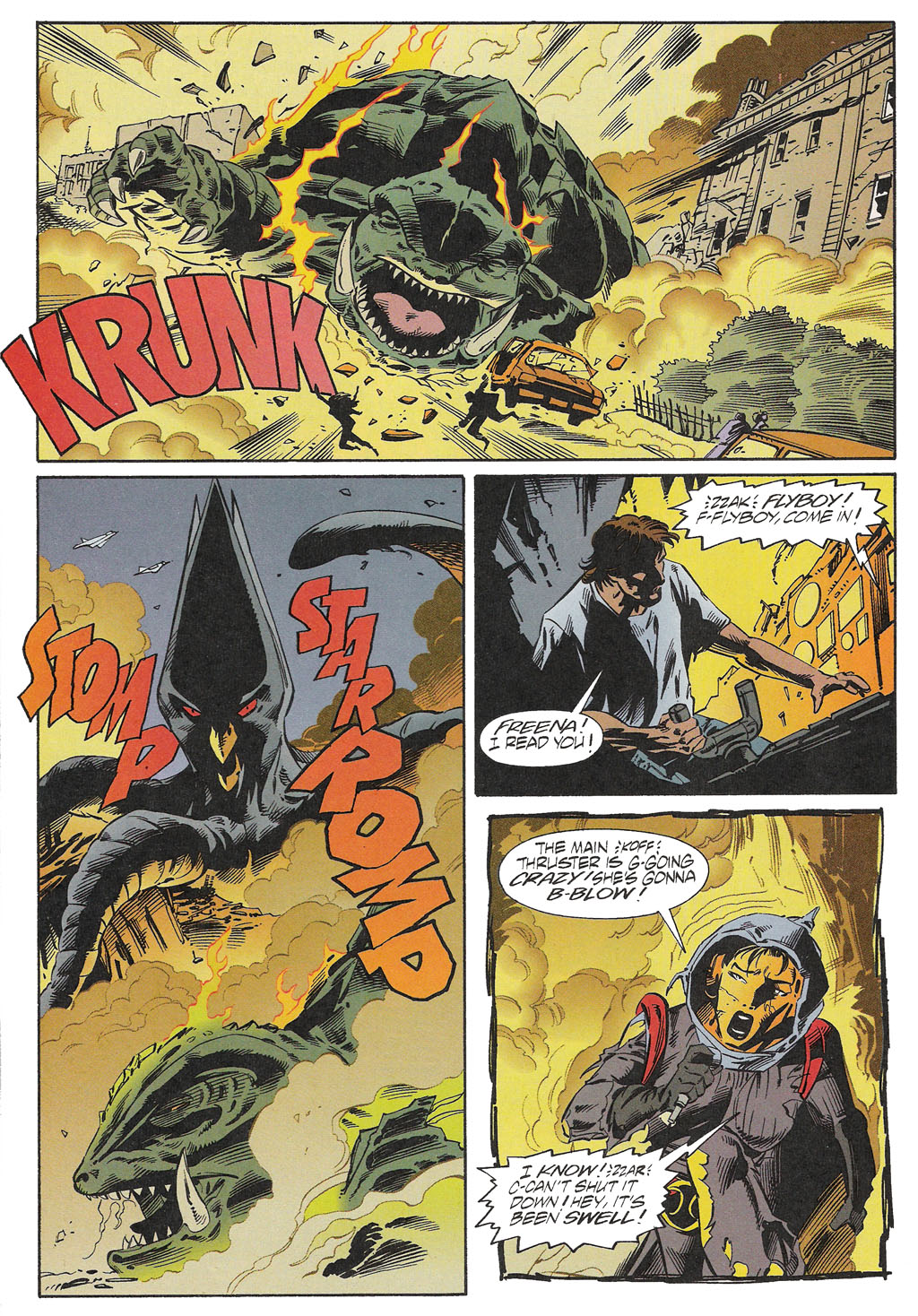 Read online Gamera comic -  Issue #4 - 16