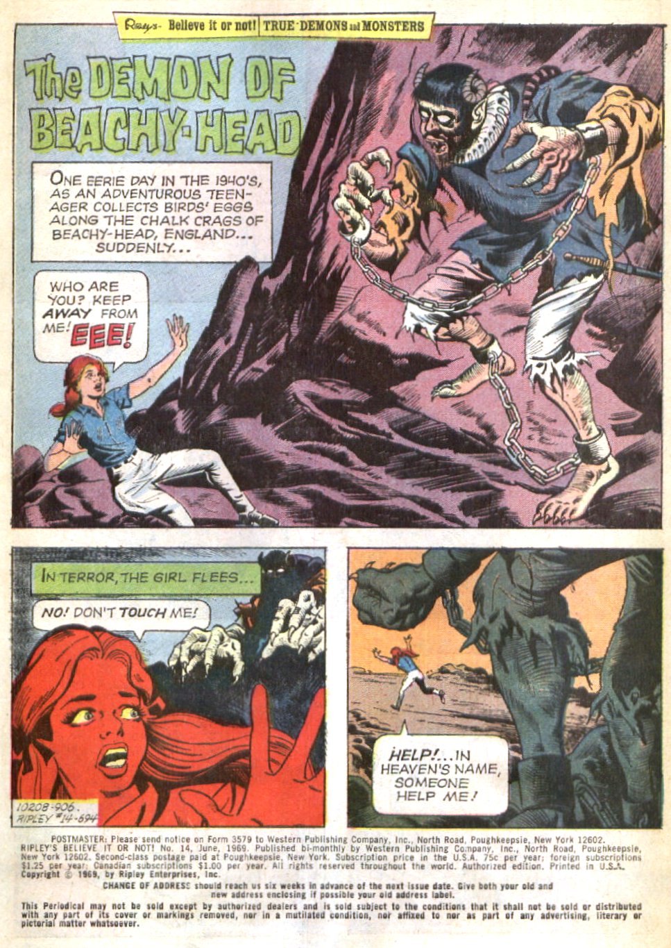 Read online Ripley's Believe it or Not! (1965) comic -  Issue #14 - 3