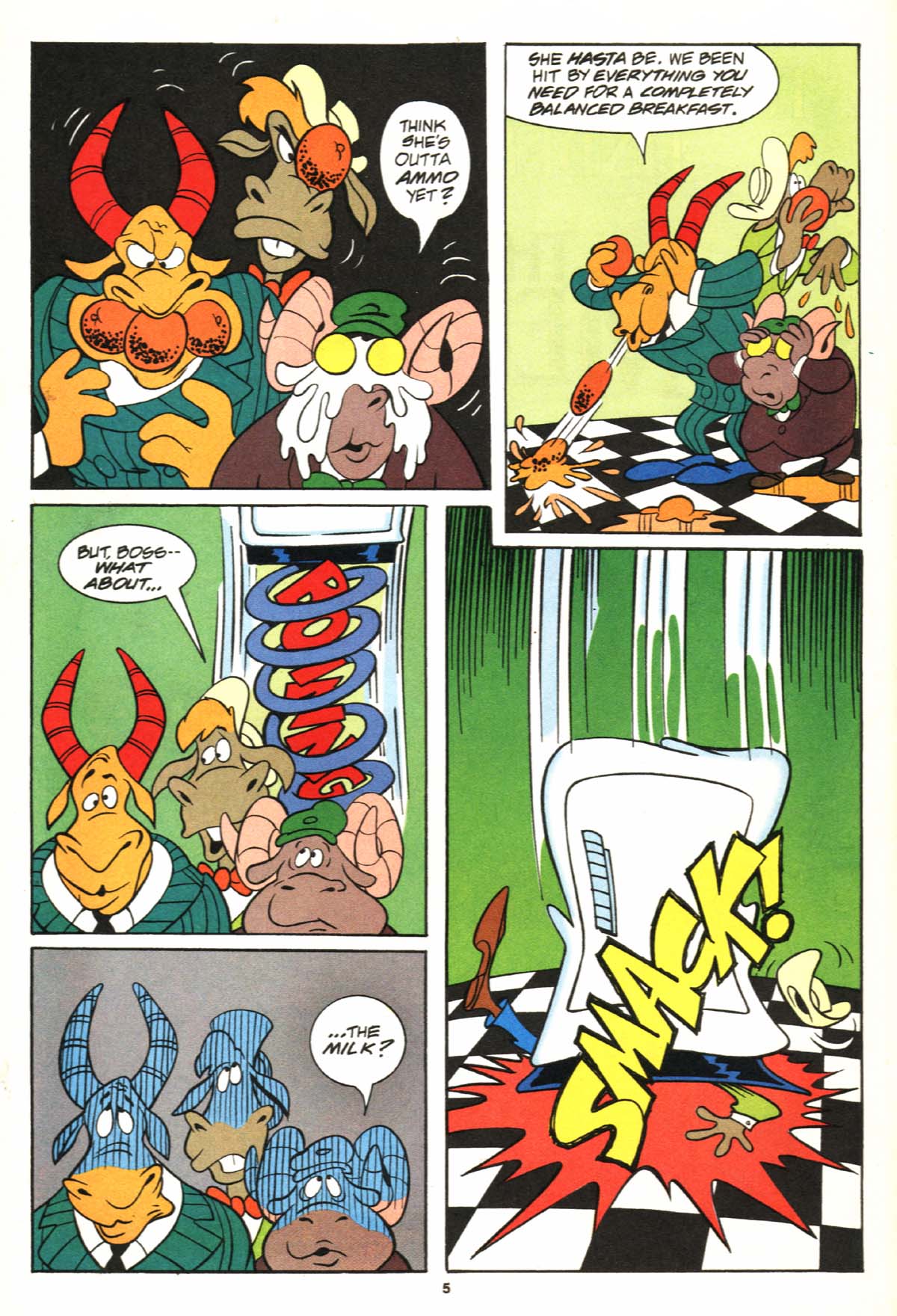 Read online Disney's Darkwing Duck Limited Series comic -  Issue #4 - 6
