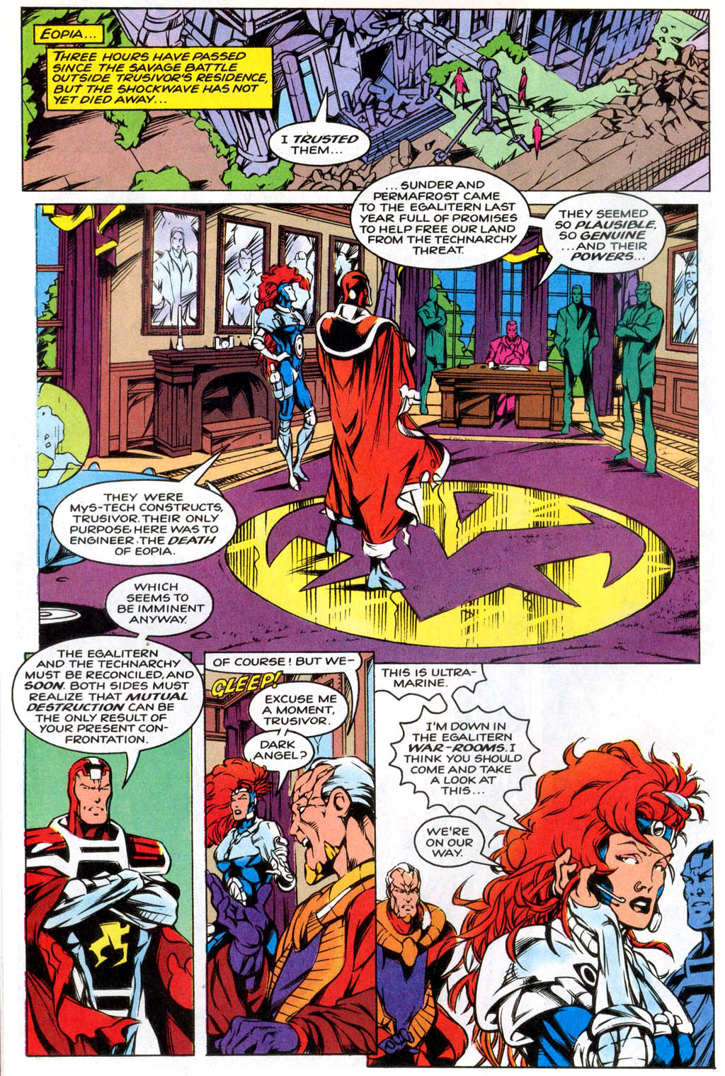 Read online Dark Guard comic -  Issue #3 - 20