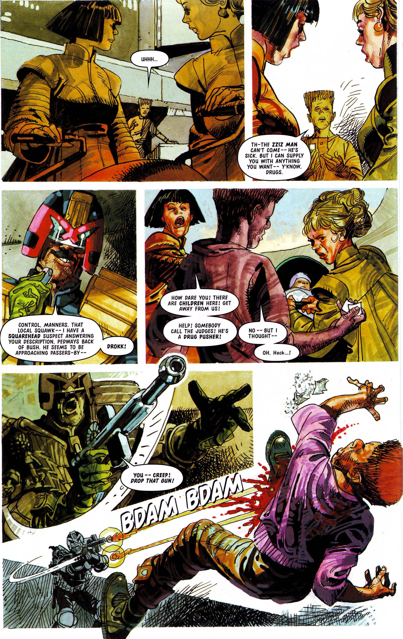 Read online Judge Dredd Megazine (vol. 4) comic -  Issue #4 - 14