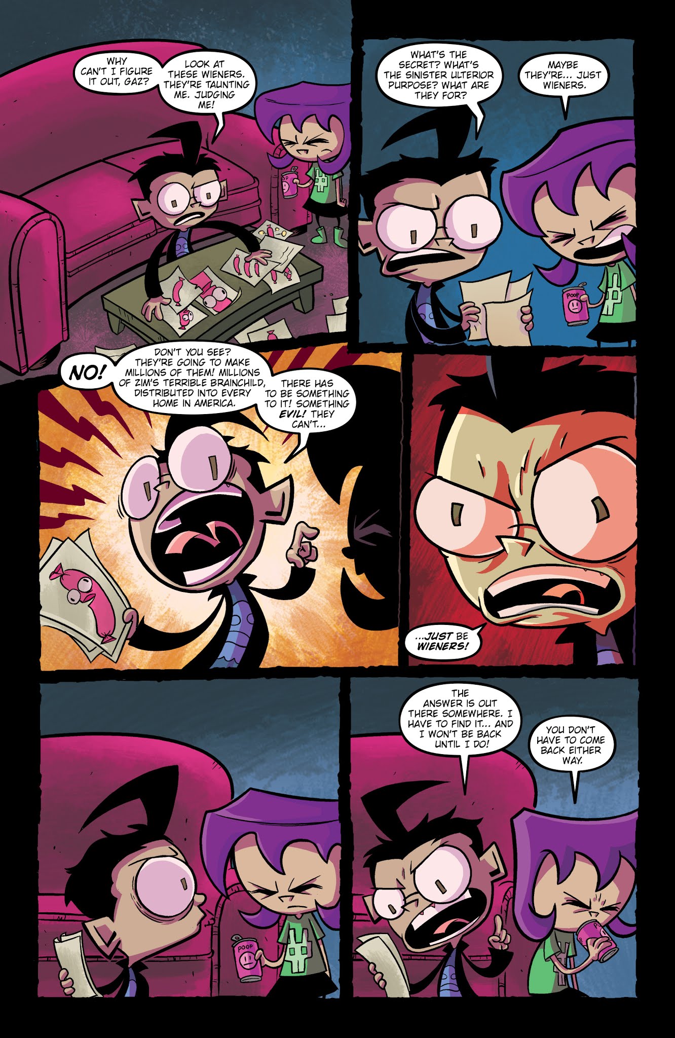 Read online Invader Zim comic -  Issue #33 - 17