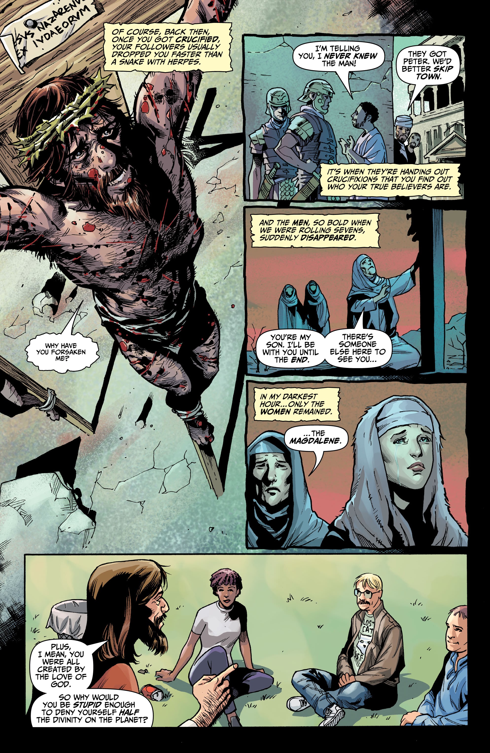 Read online Second Coming: Only Begotten Son comic -  Issue #4 - 14