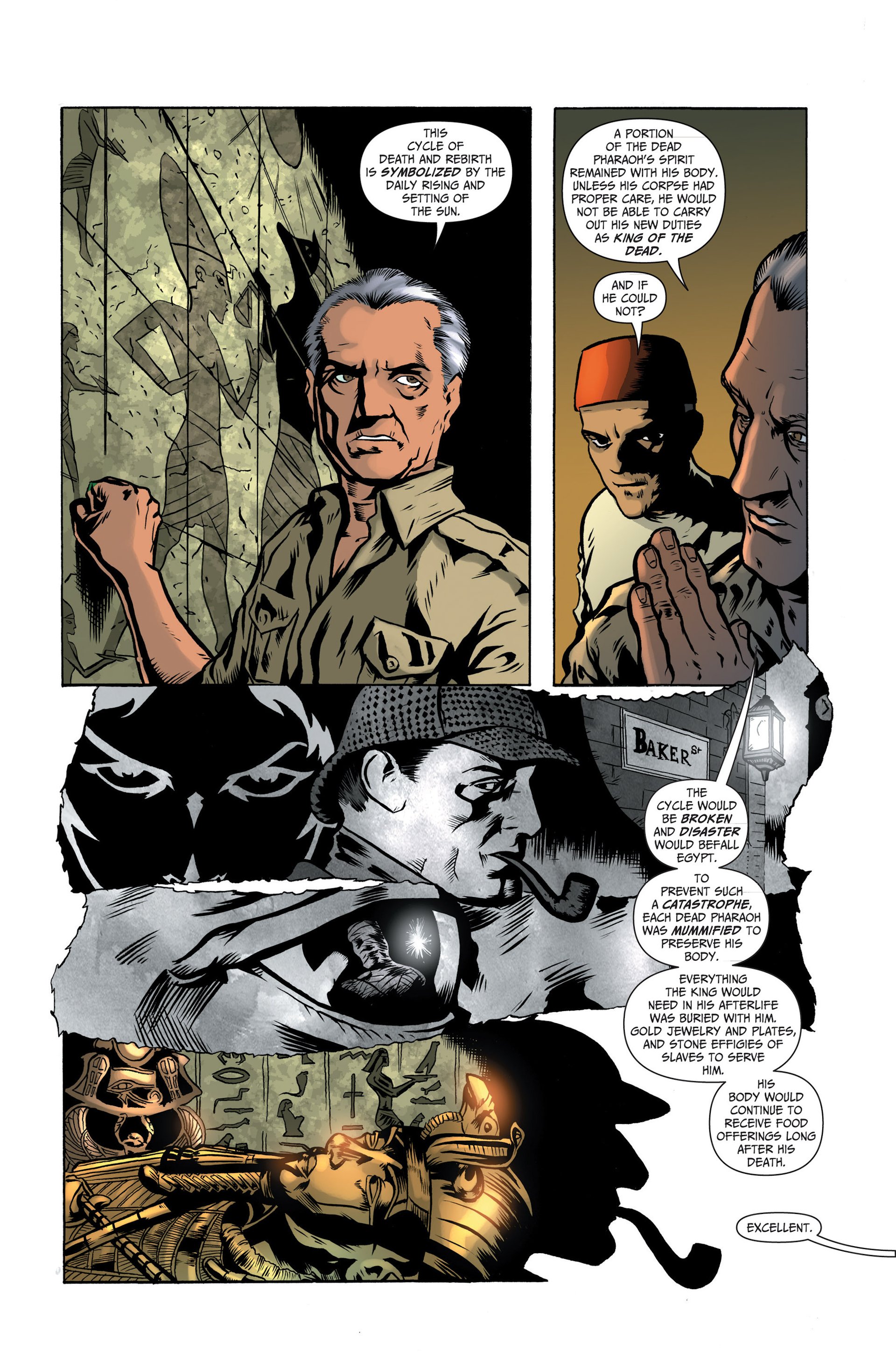Read online Domino Lady/Sherlock Holmes comic -  Issue #2 - 10