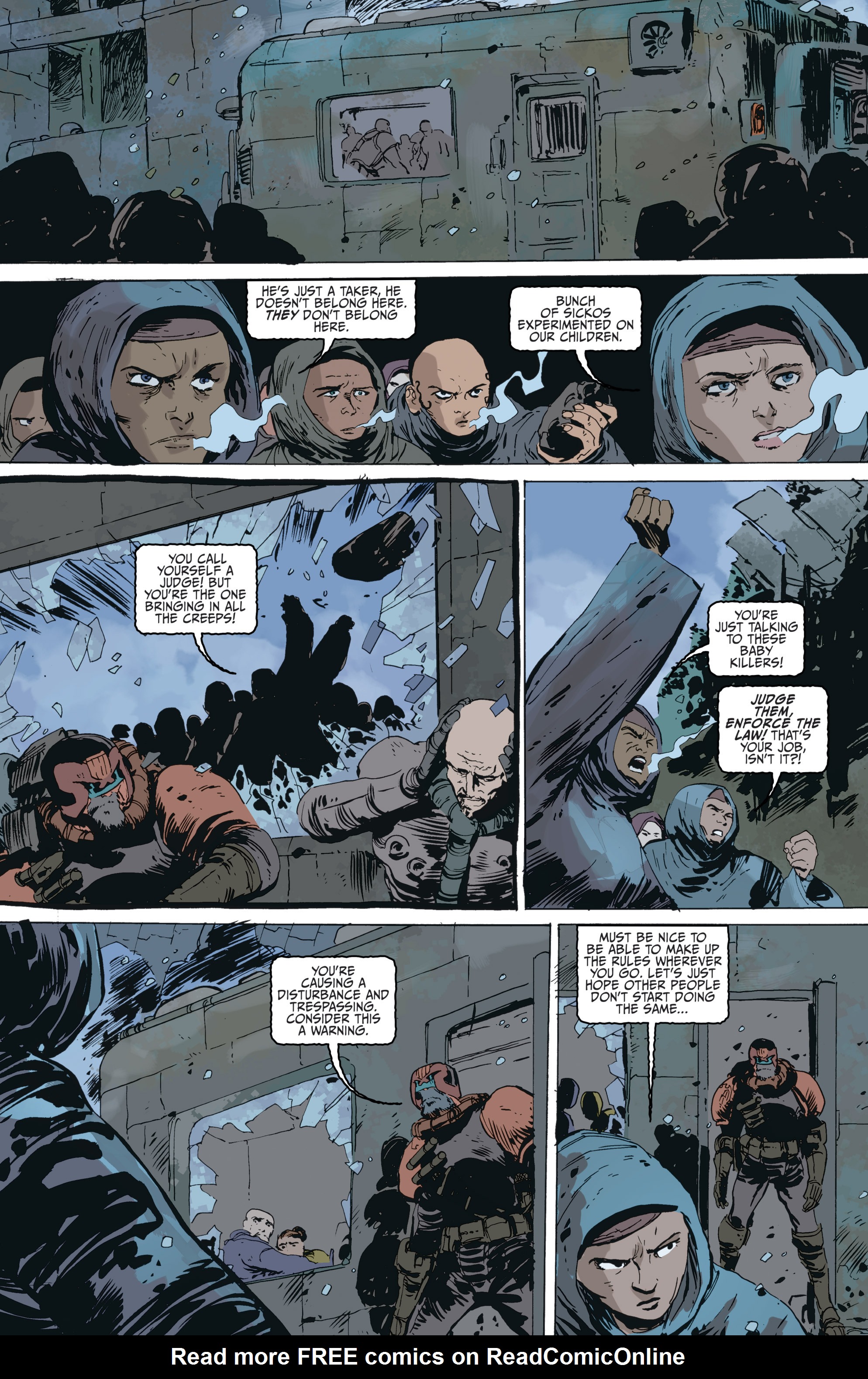 Read online Judge Dredd (2015) comic -  Issue #9 - 5