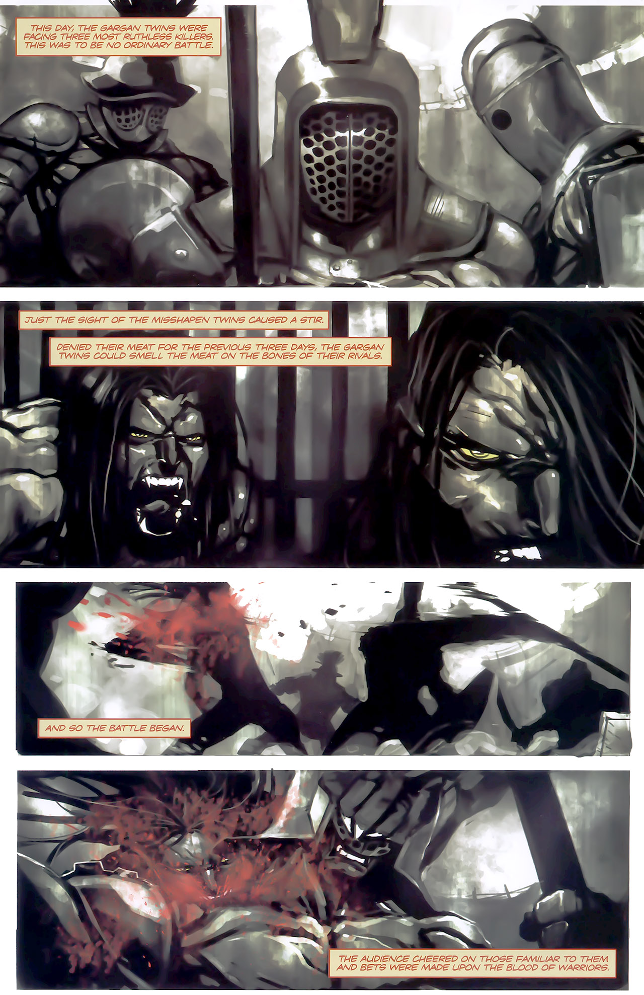 Read online Spartacus comic -  Issue #2 - 17