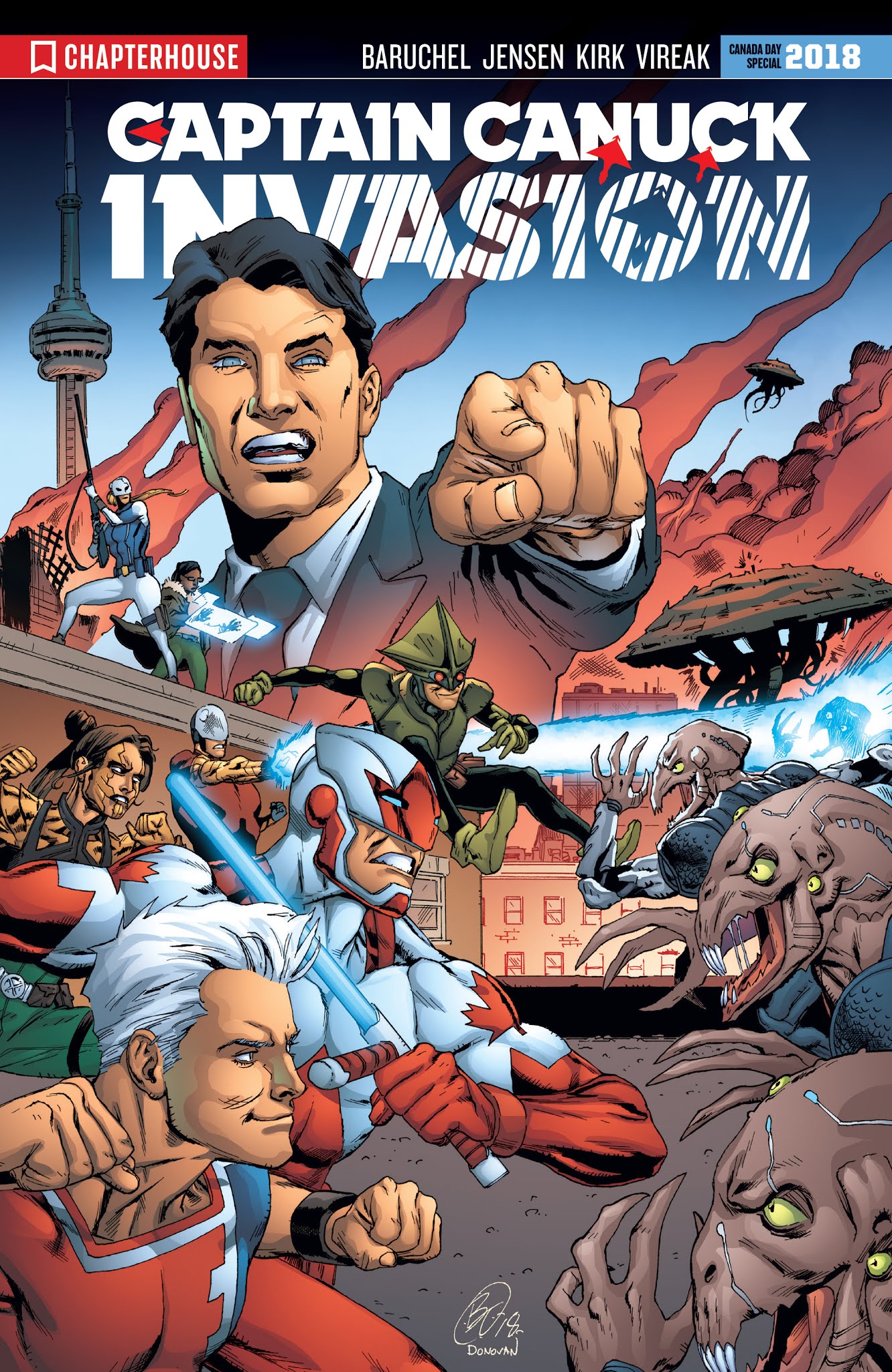 Read online Captain Canuck: Invasion (Canada Day 2018) comic -  Issue # Full - 1