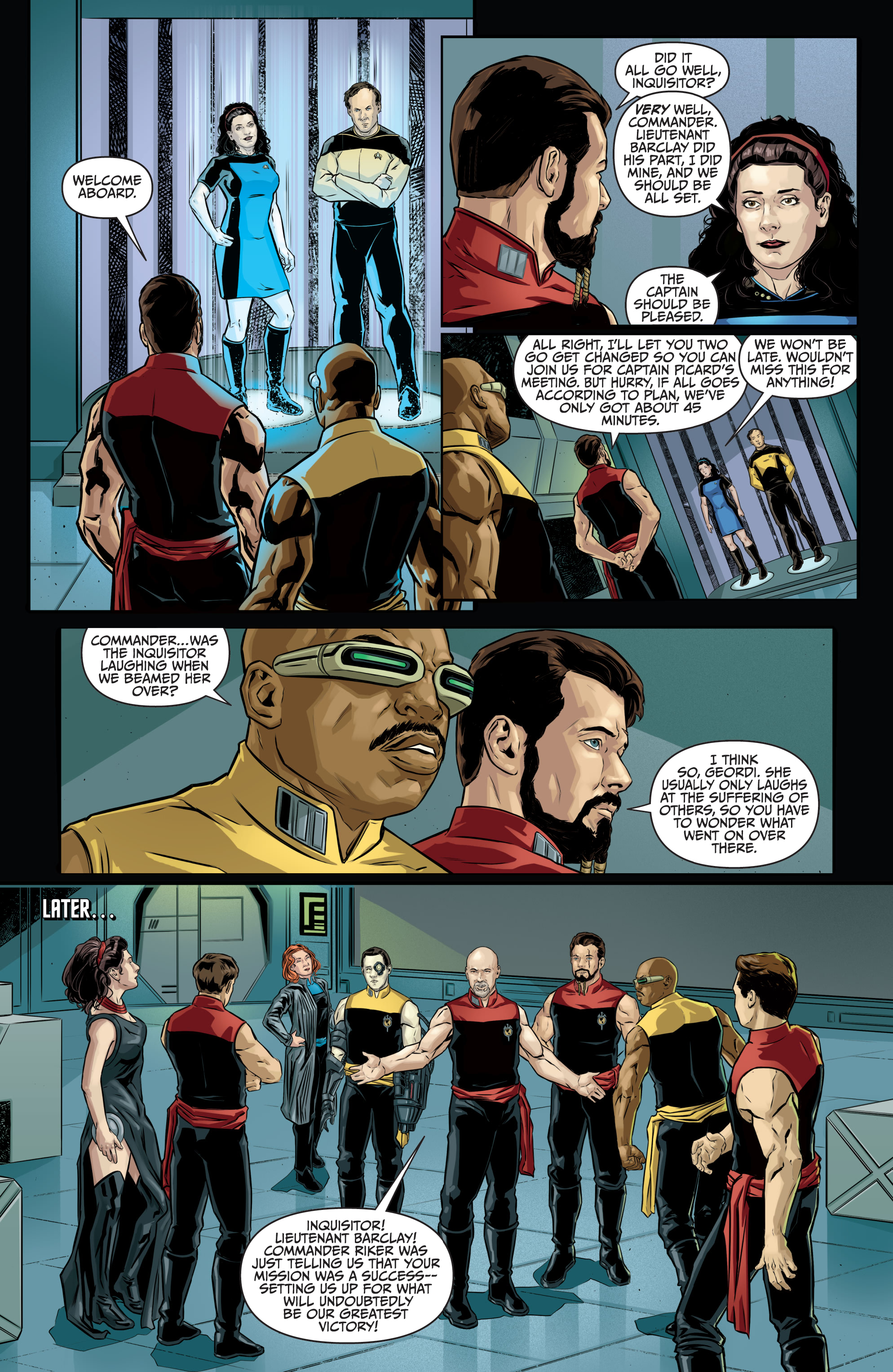 Read online Star Trek: The Next Generation: Mirror Universe Collection comic -  Issue # TPB (Part 3) - 10