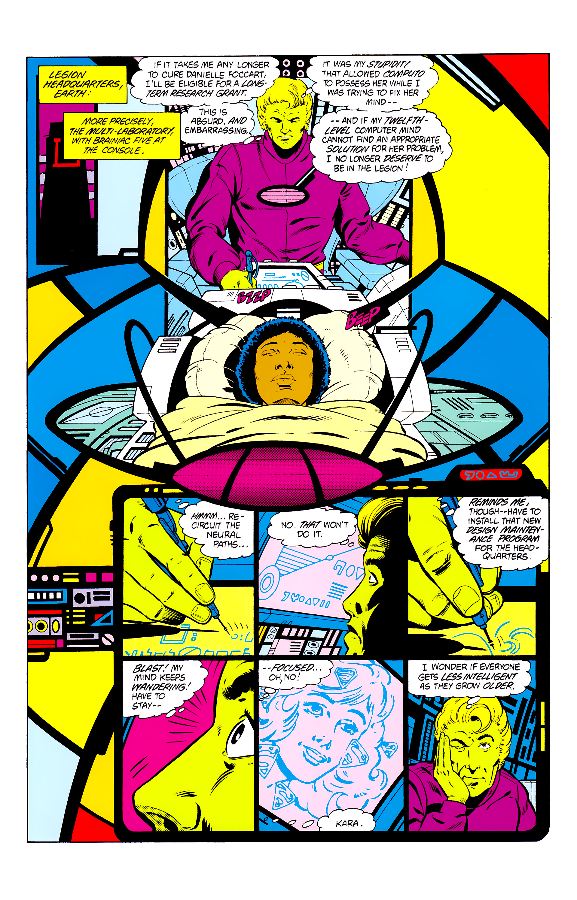 Read online Legion of Super-Heroes (1980) comic -  Issue #310 - 11