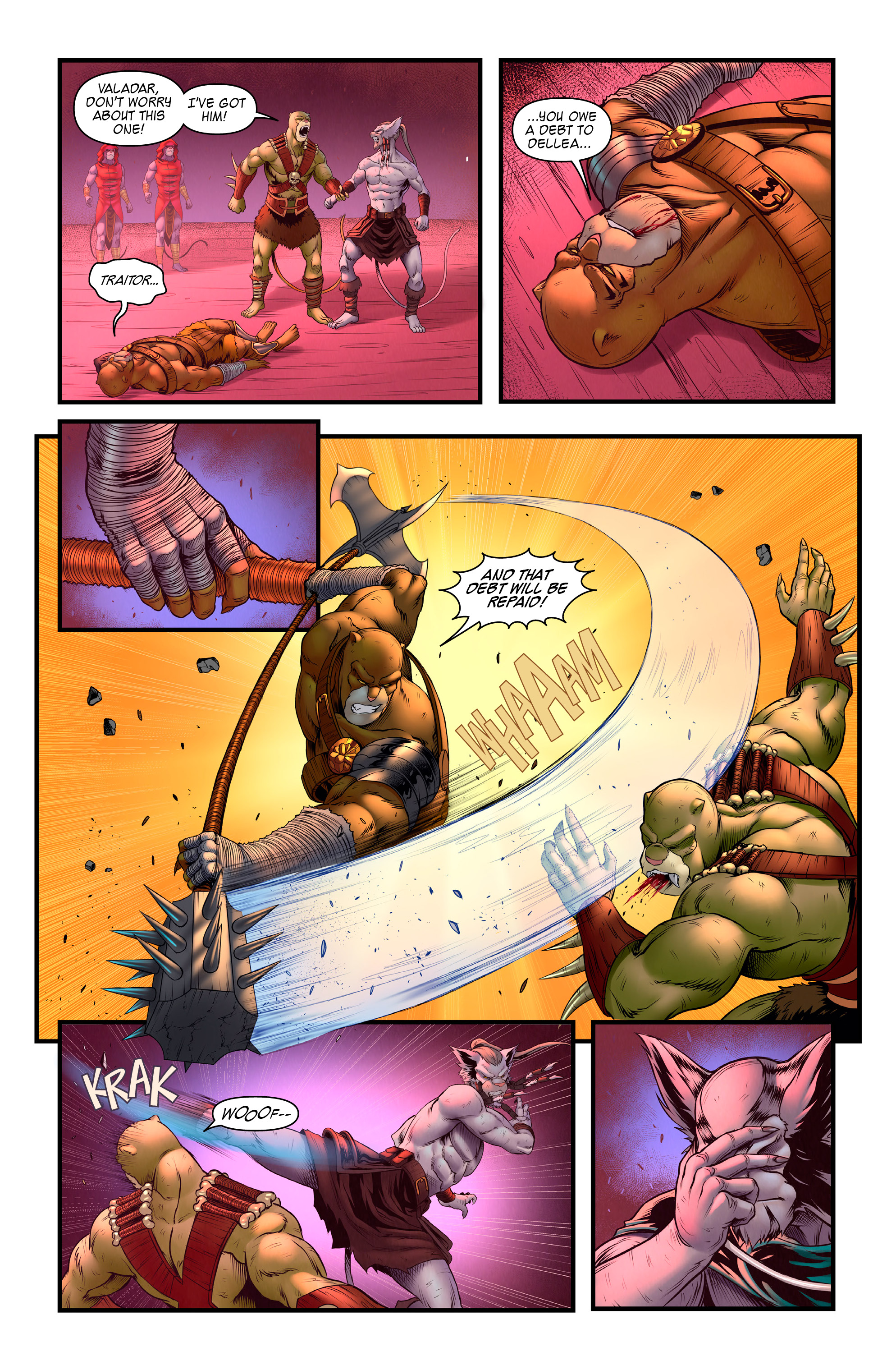 Read online Battlecats (2019) comic -  Issue #6 - 16
