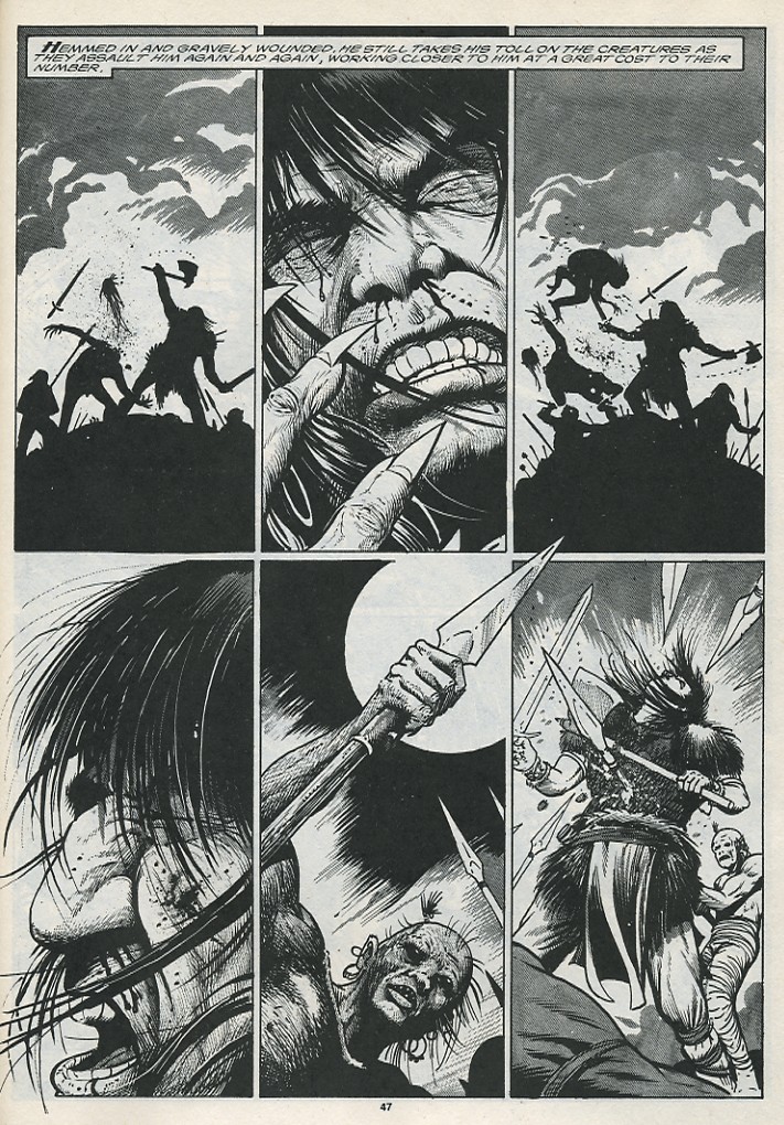 Read online The Savage Sword Of Conan comic -  Issue #176 - 49