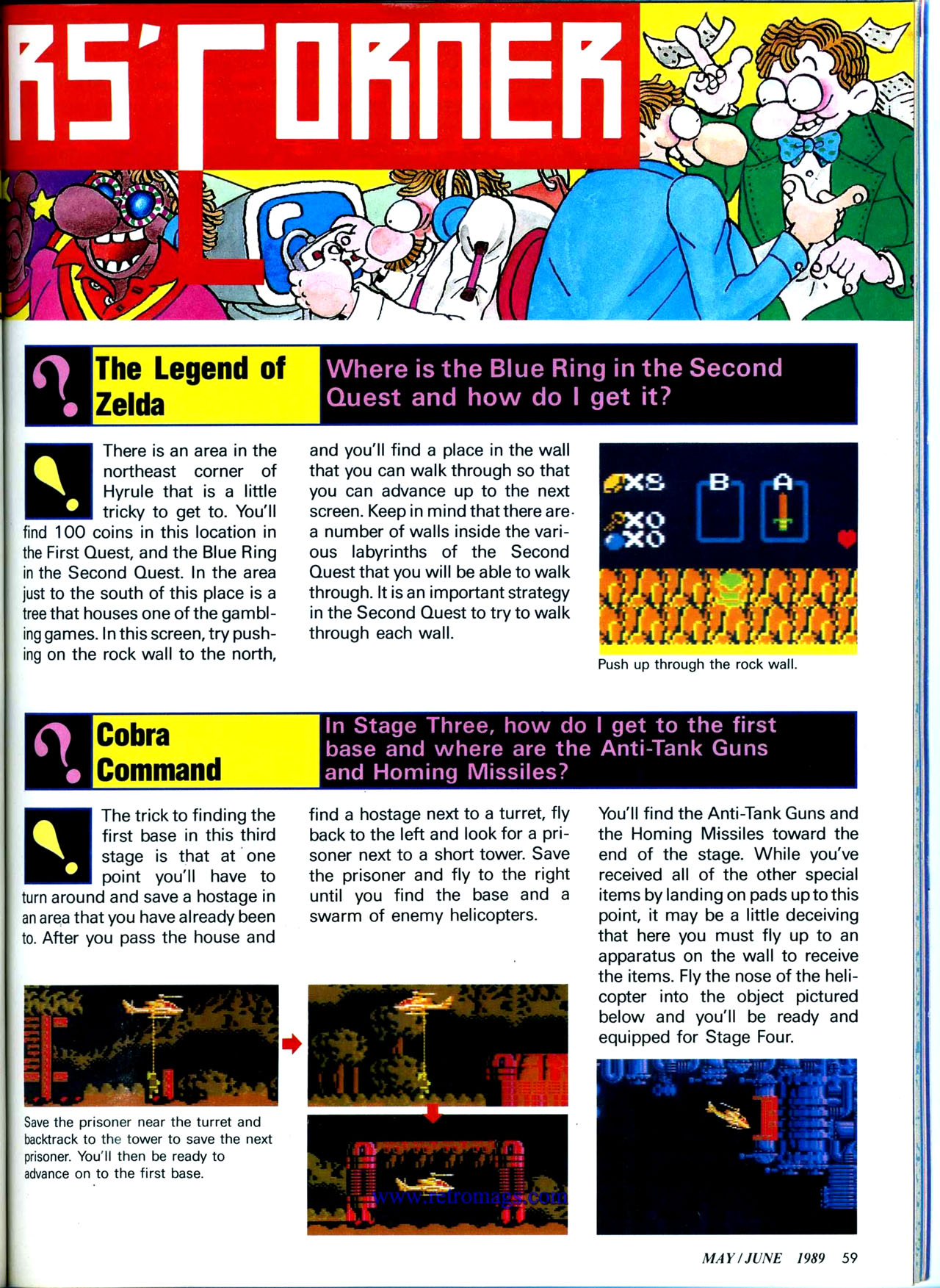 Read online Nintendo Power comic -  Issue #6 - 62