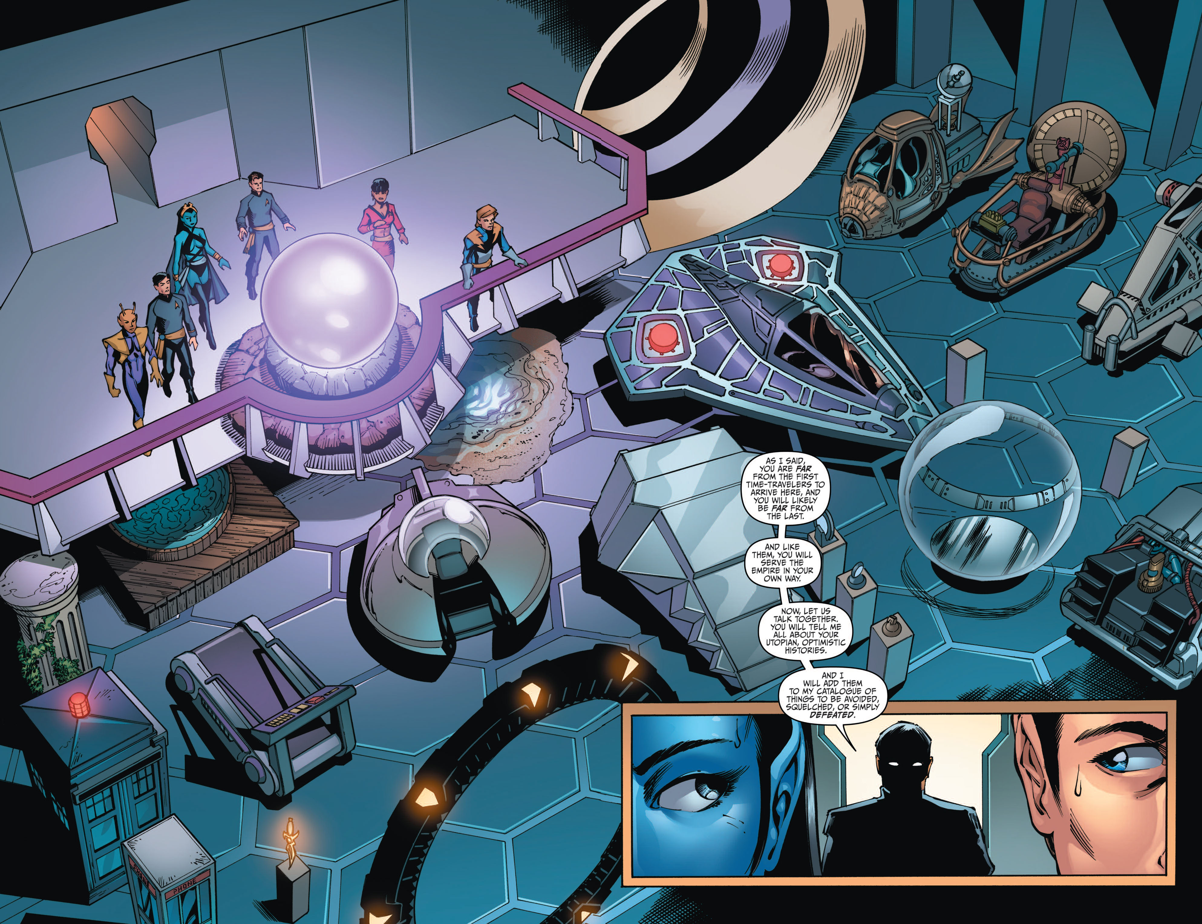 Read online Star Trek/Legion of Super-Heroes comic -  Issue #5 - 21