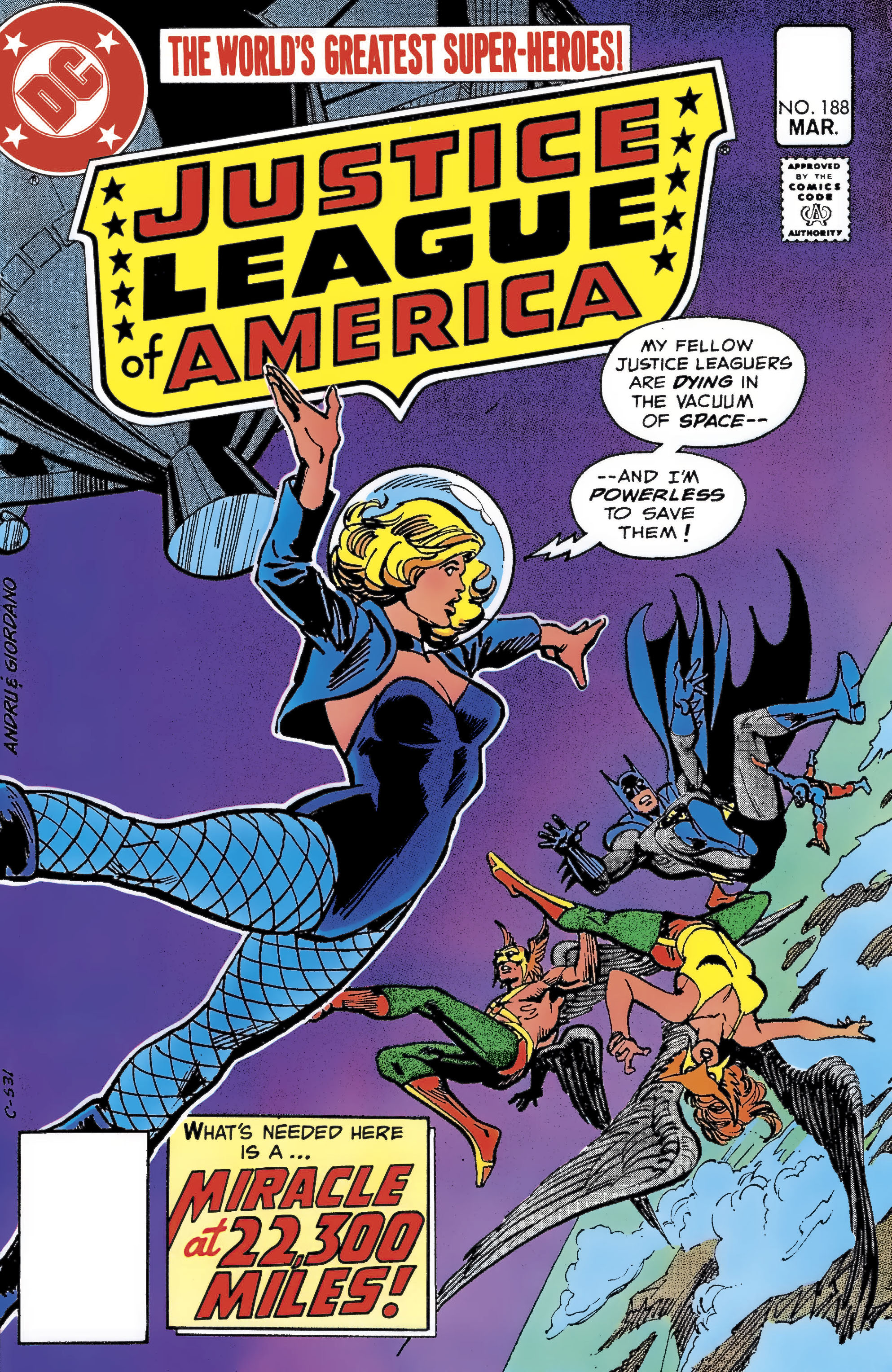 Read online Justice League of America (1960) comic -  Issue #188 - 1