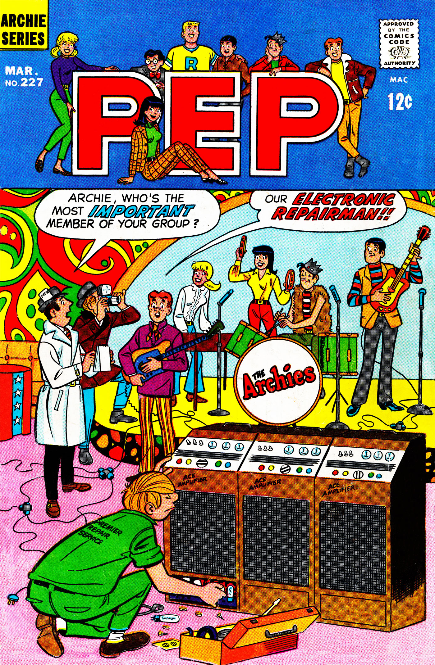 Read online Pep Comics comic -  Issue #227 - 1