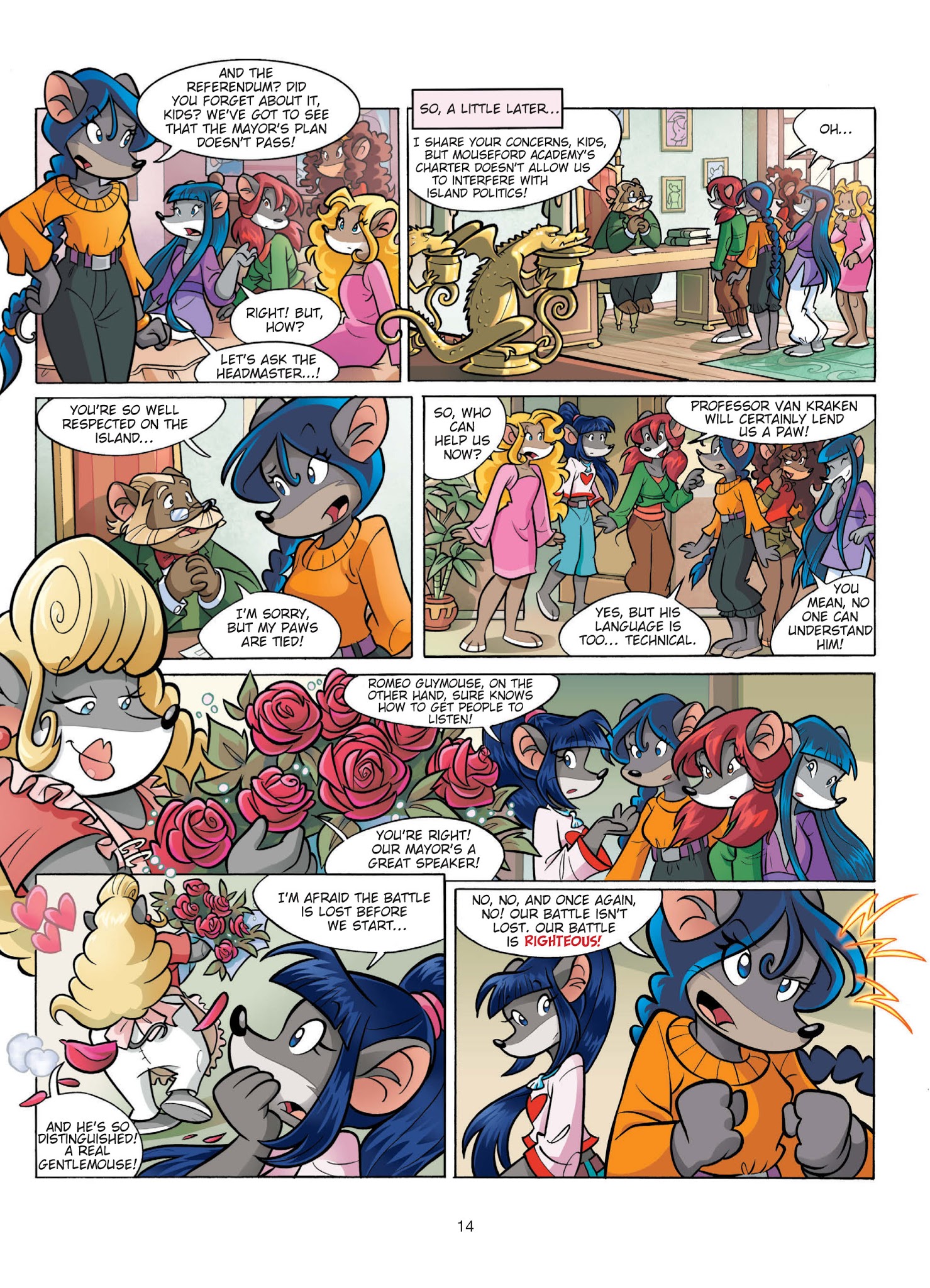 Read online Thea Stilton comic -  Issue # TPB 4 - 15