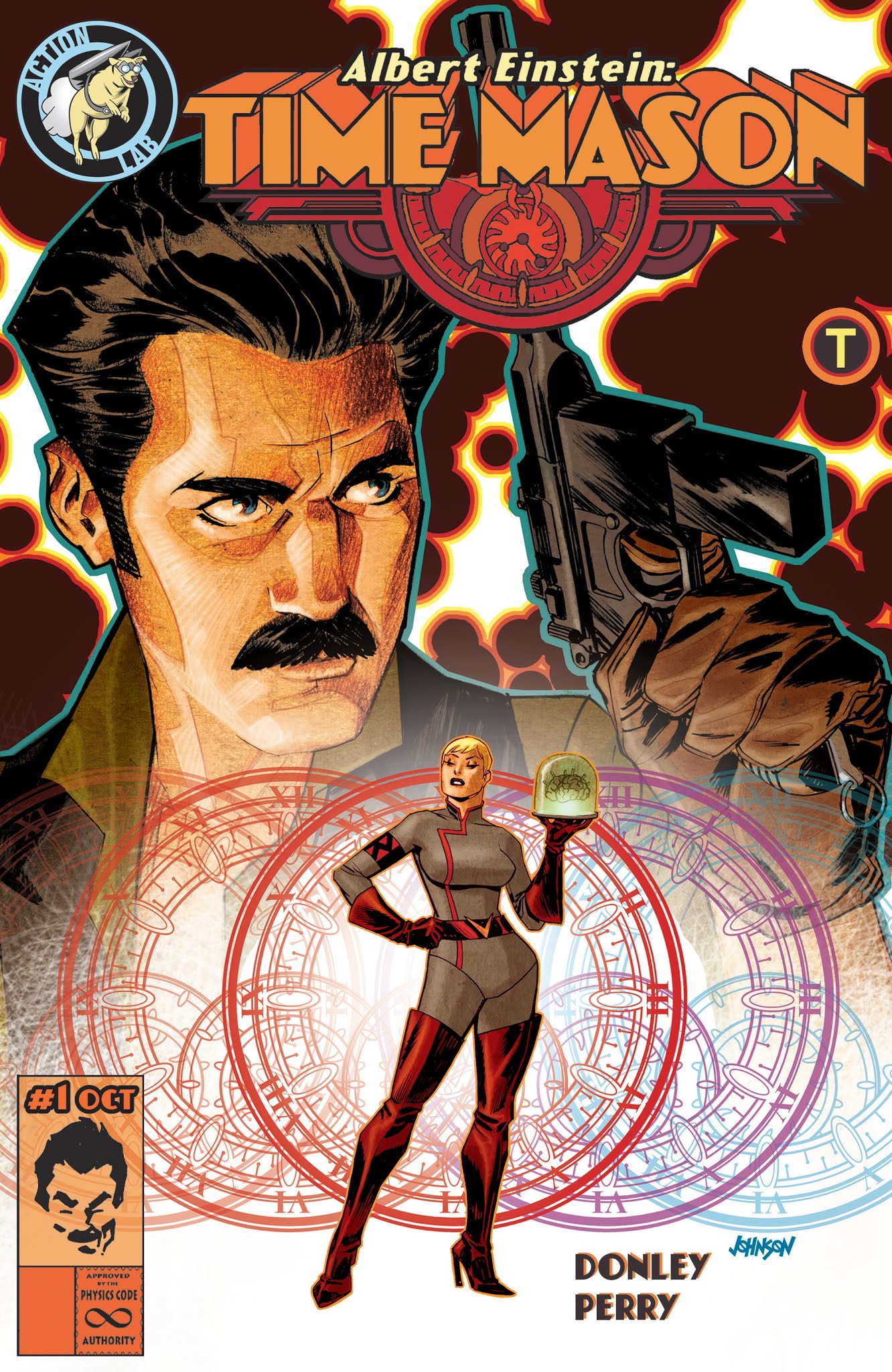 Read online Albert Einstein: Time Mason comic -  Issue #1 - 1