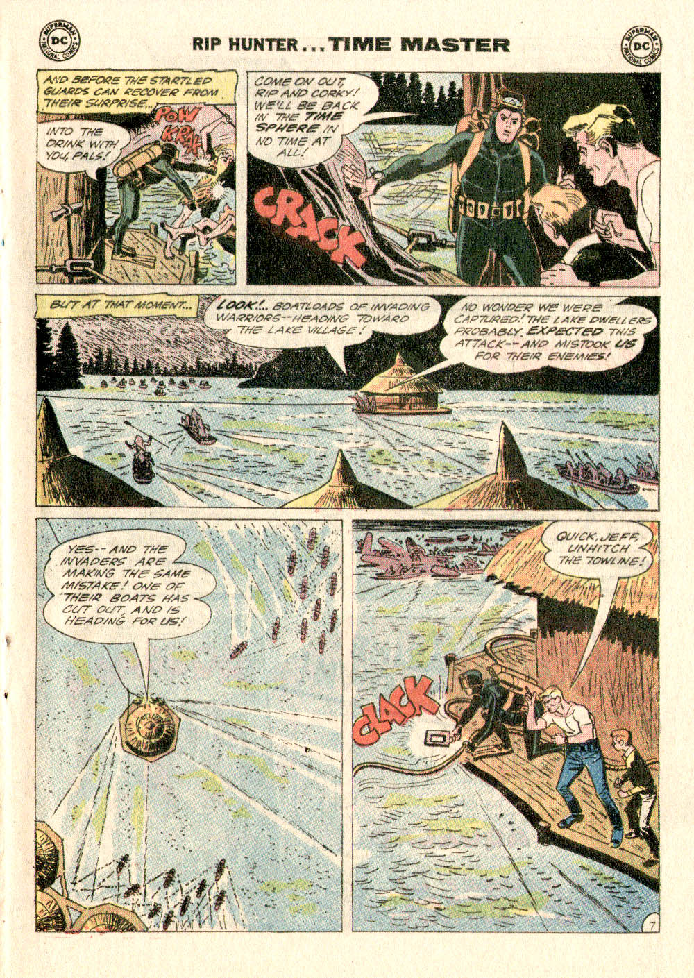 Read online Rip Hunter...Time Master comic -  Issue #7 - 9