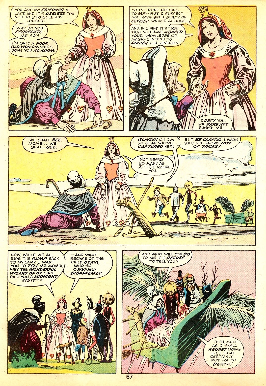 Read online Marvel Treasury of Oz comic -  Issue #1 - 66