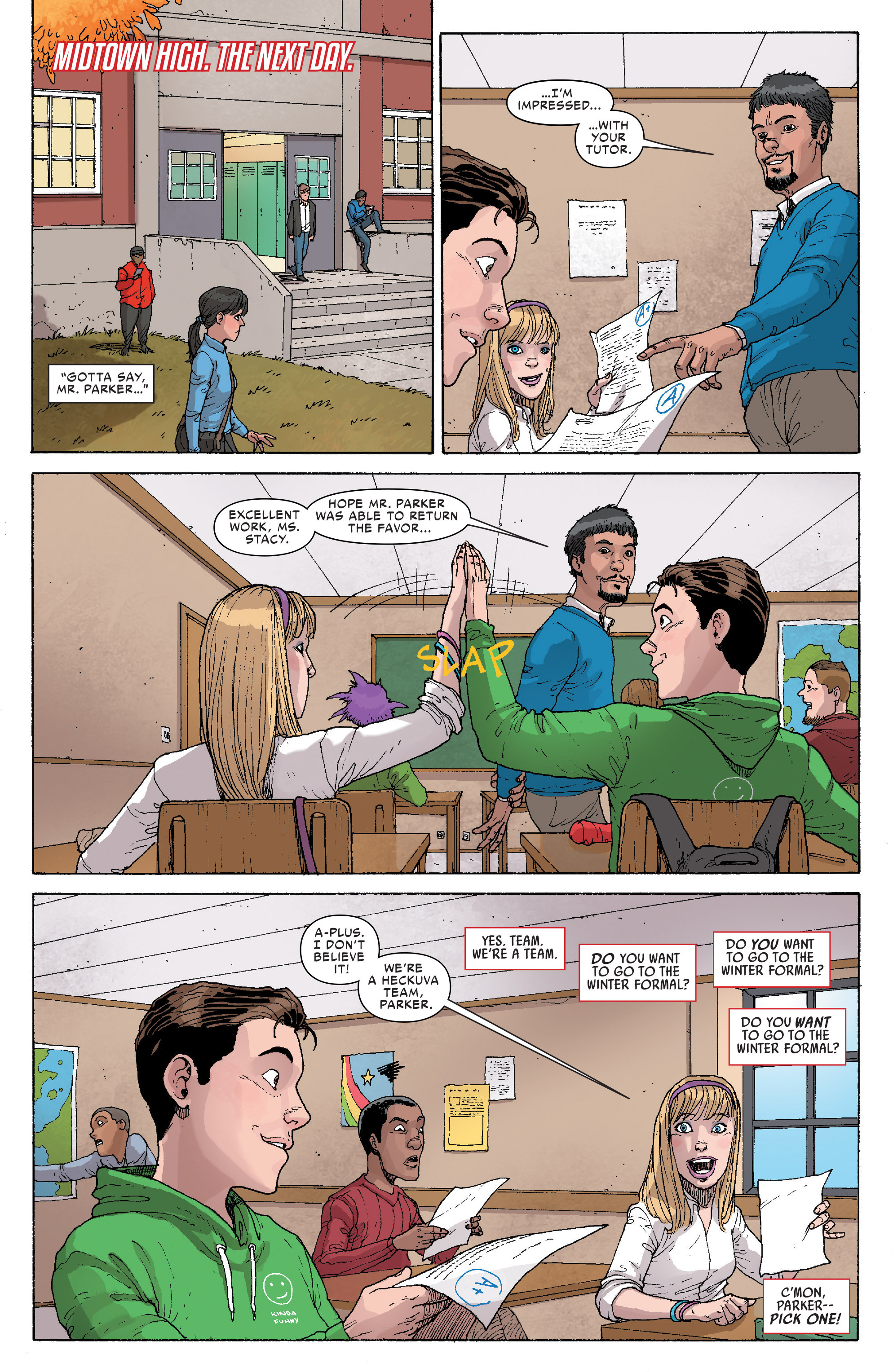 Read online Spidey (2016) comic -  Issue #6 - 17