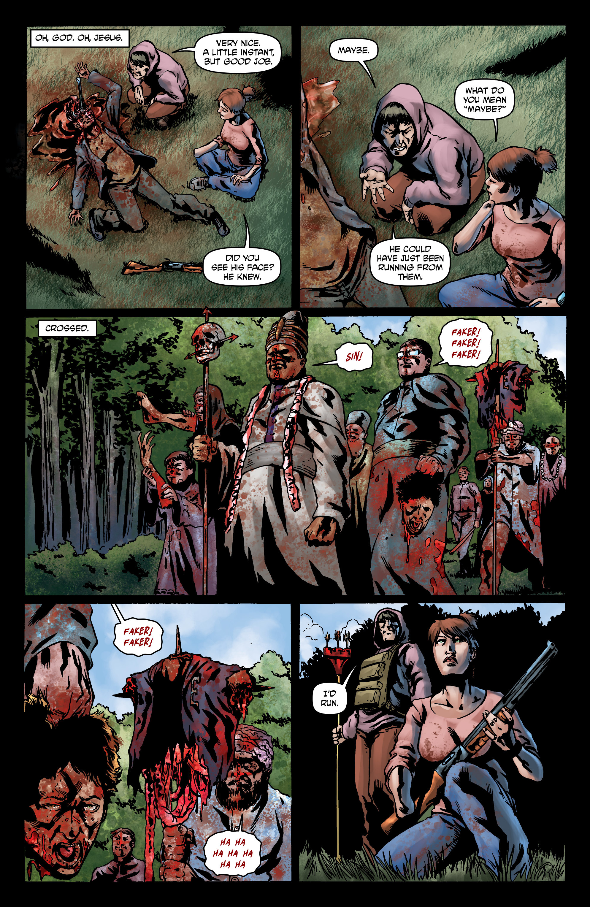 Read online Crossed: Badlands comic -  Issue #36 - 13