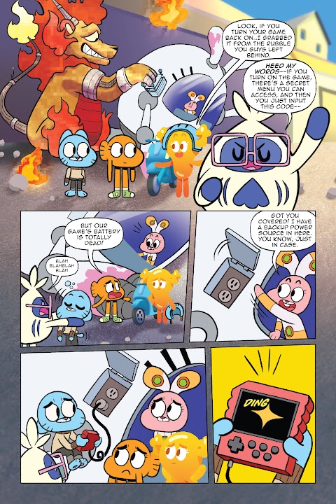 The Amazing World Of Gumball Cheat Code Comic