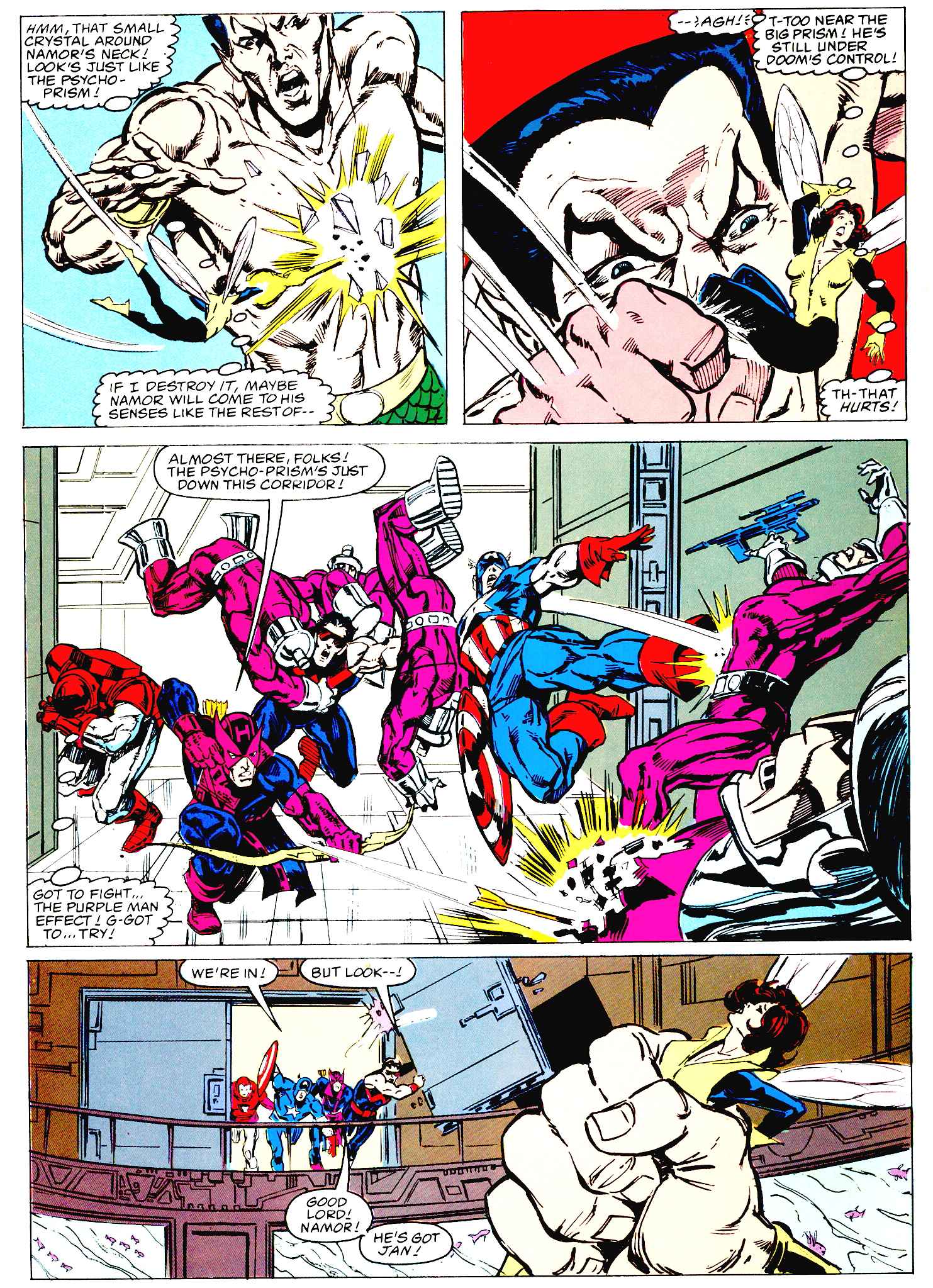 Read online Marvel Graphic Novel comic -  Issue #27 - Avengers - Emperor Doom - 58