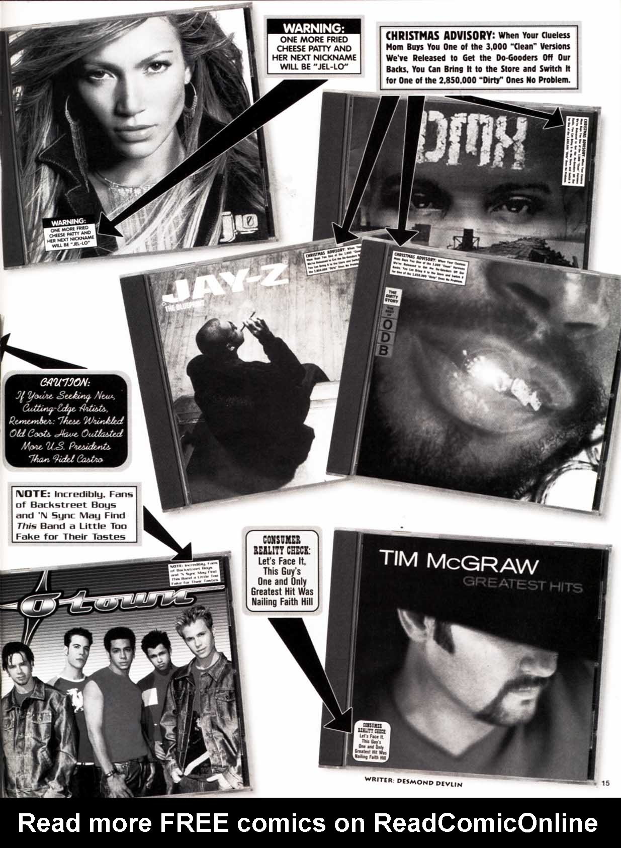 Read online MAD comic -  Issue #414 - 17