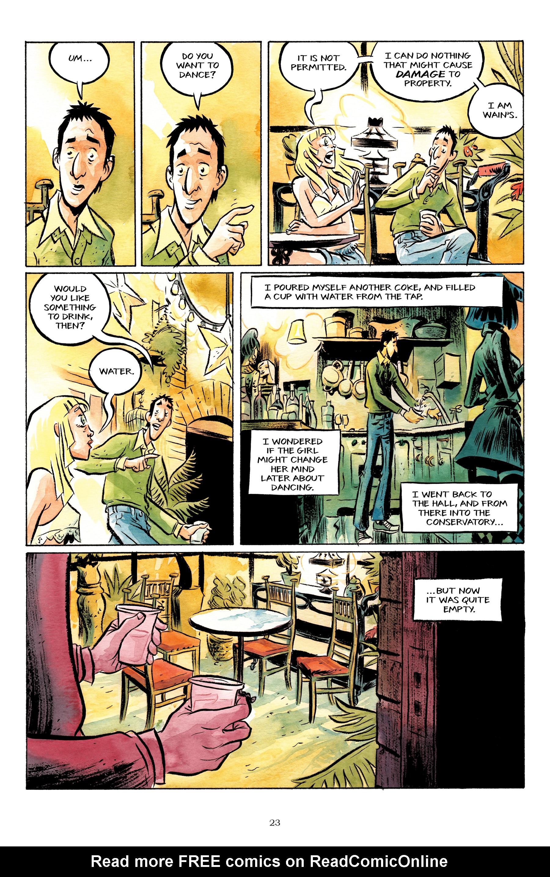 Read online Neil Gaiman’s How To Talk To Girls At Parties comic -  Issue # Full - 24