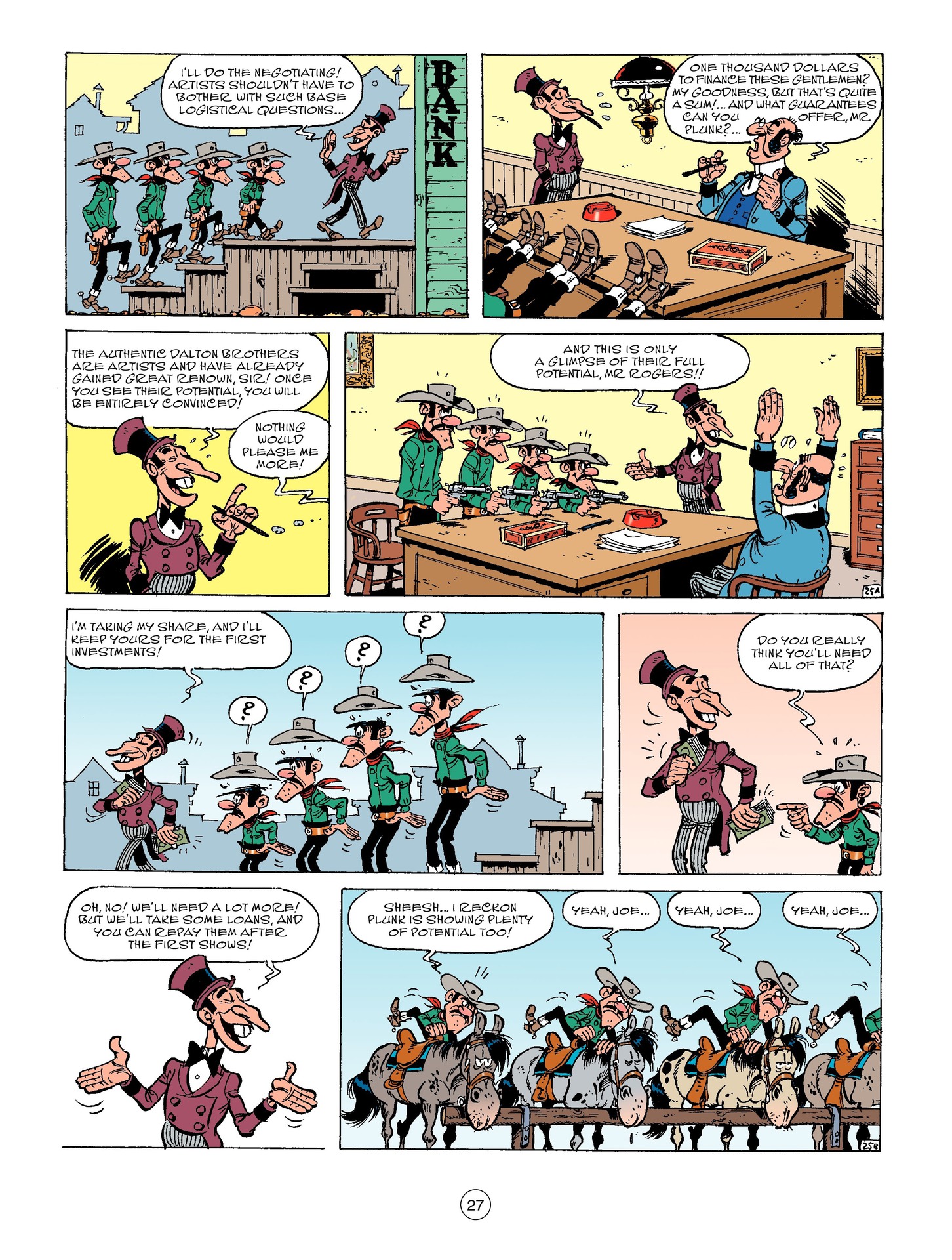 Read online A Lucky Luke Adventure comic -  Issue #57 - 27