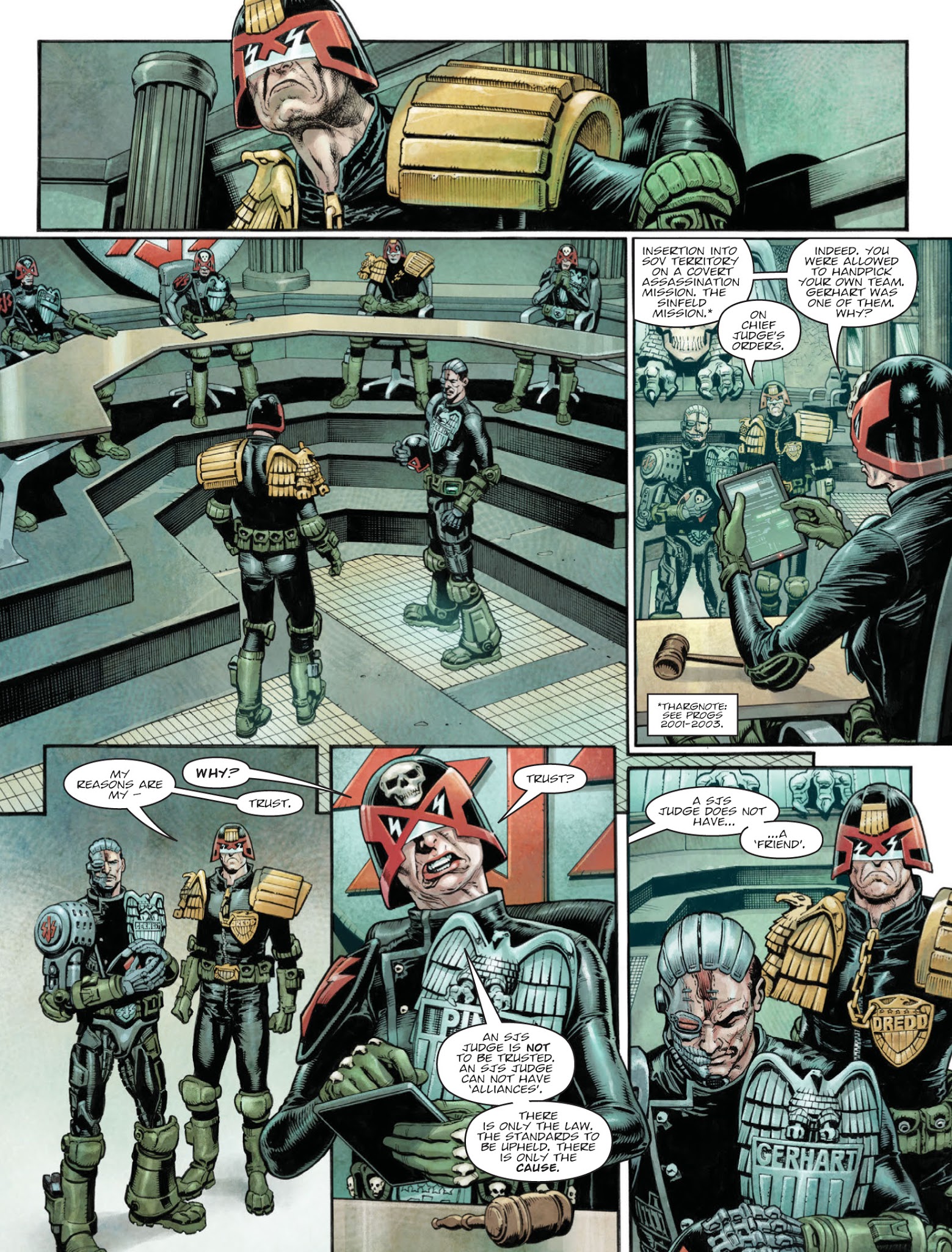 Read online 2000 AD comic -  Issue #2074 - 5