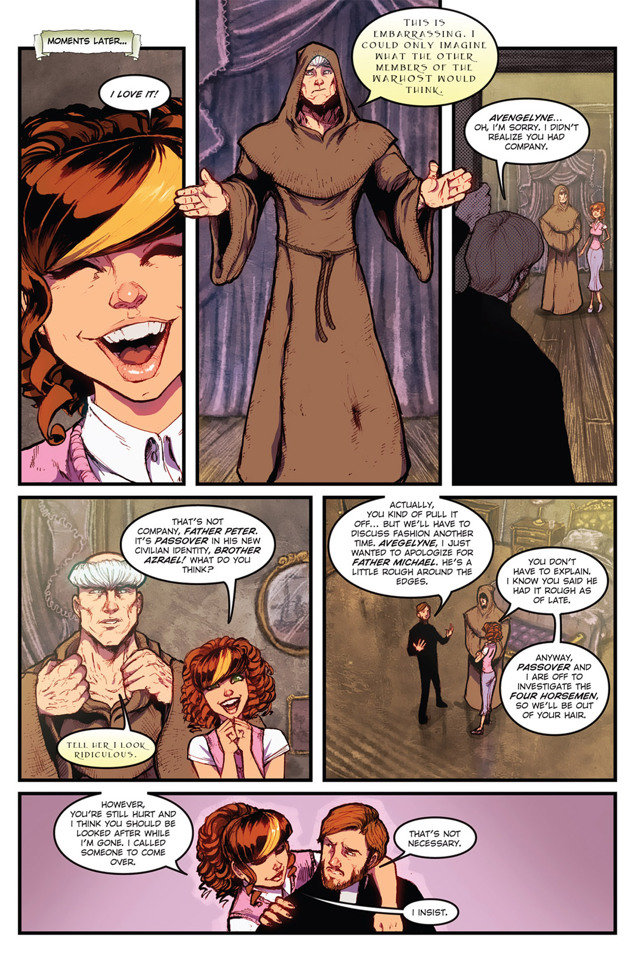 Read online Avengelyne (2011) comic -  Issue #5 - 7