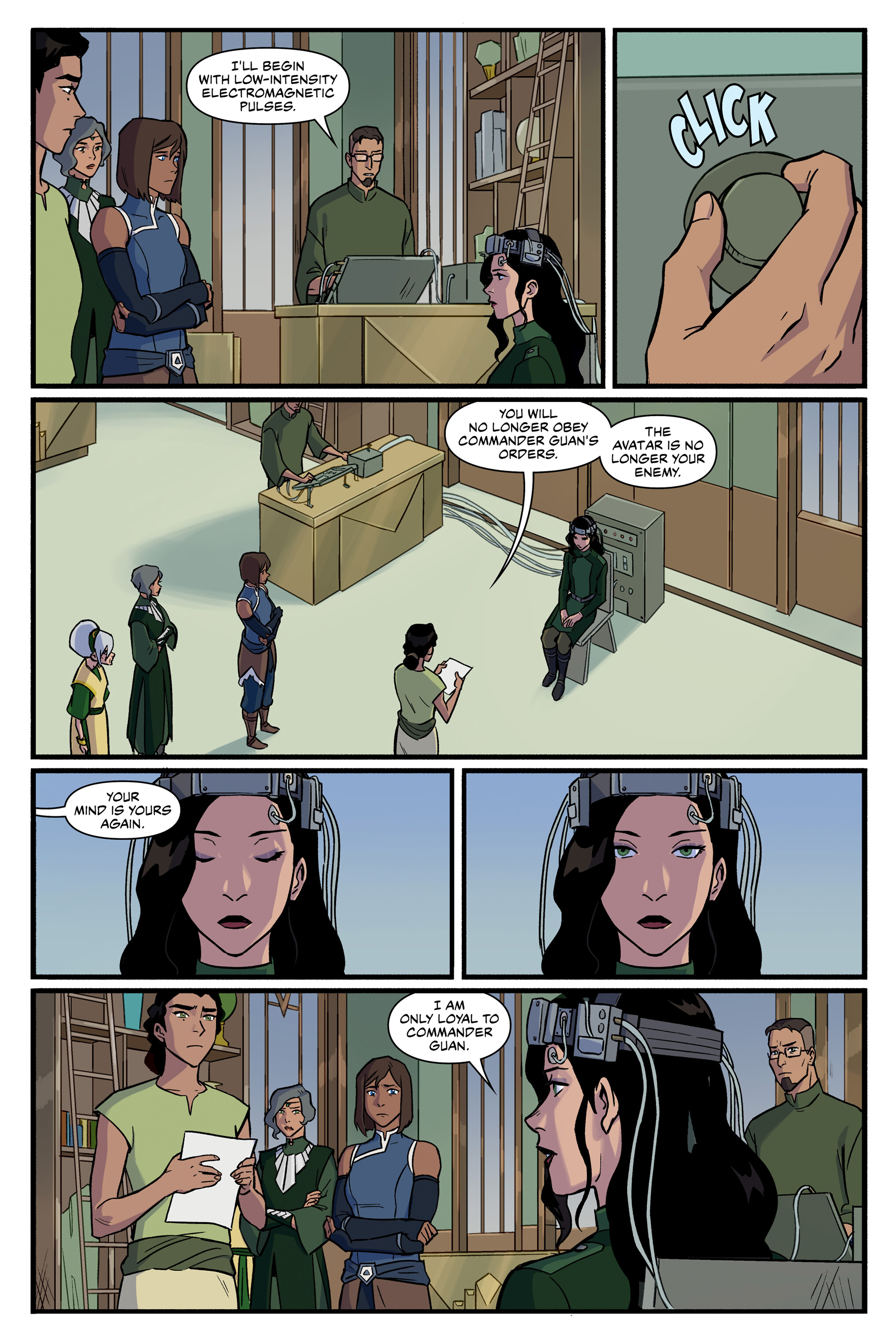 Read online Nickelodeon The Legend of Korra: Ruins of the Empire comic -  Issue # TPB 3 - 21