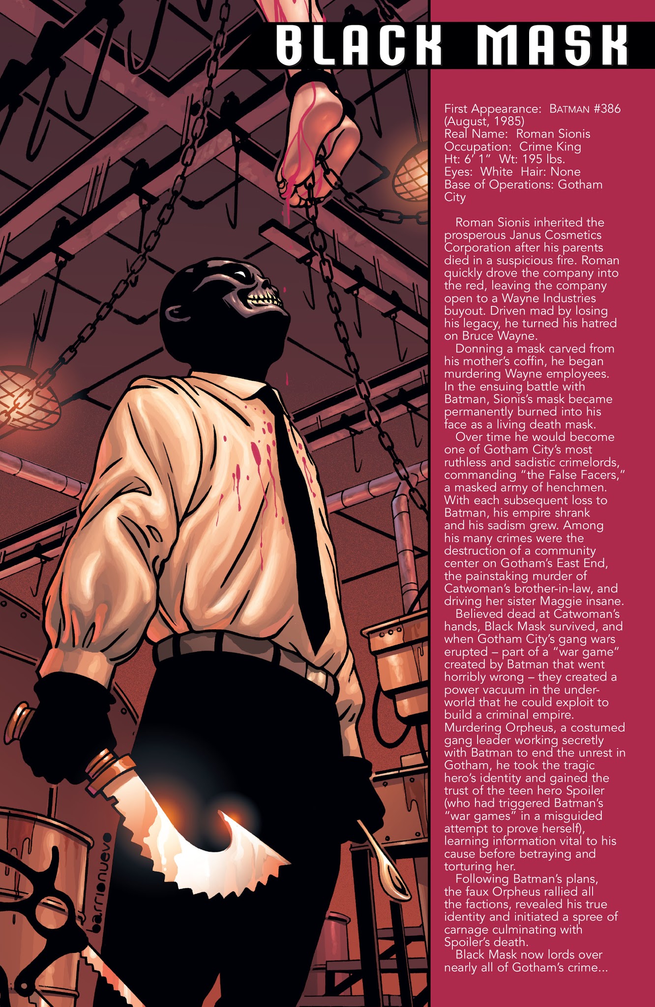 Read online Batman Villains Secret Files and Origins 2005 comic -  Issue # Full - 19