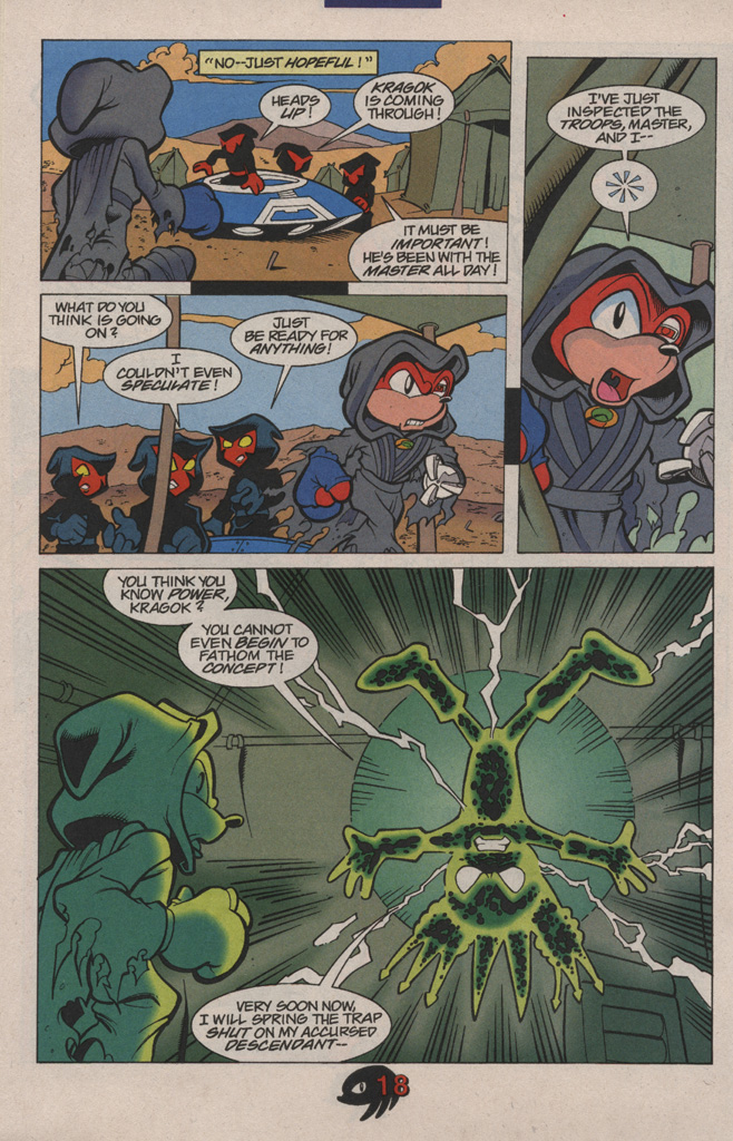 Read online Knuckles the Echidna comic -  Issue #7 - 26