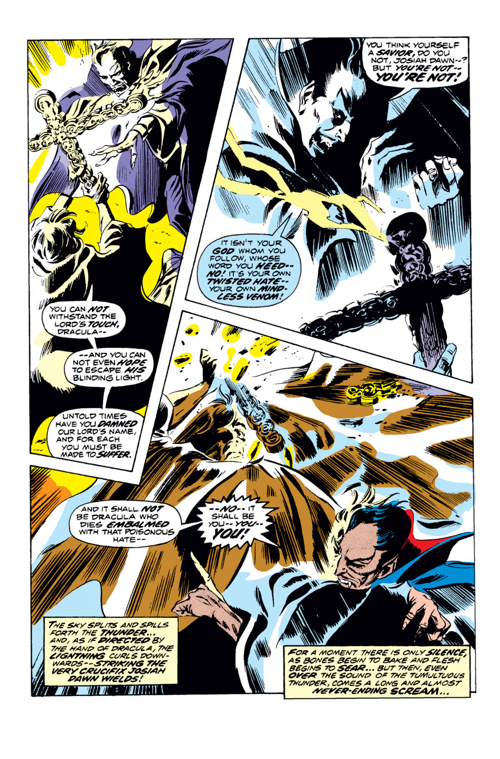 Read online Tomb of Dracula (1972) comic -  Issue #14 - 19