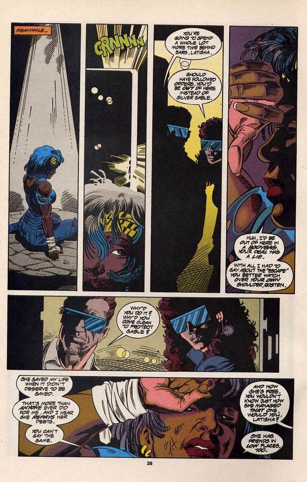 Read online Silver Sable and the Wild Pack comic -  Issue #30 - 21