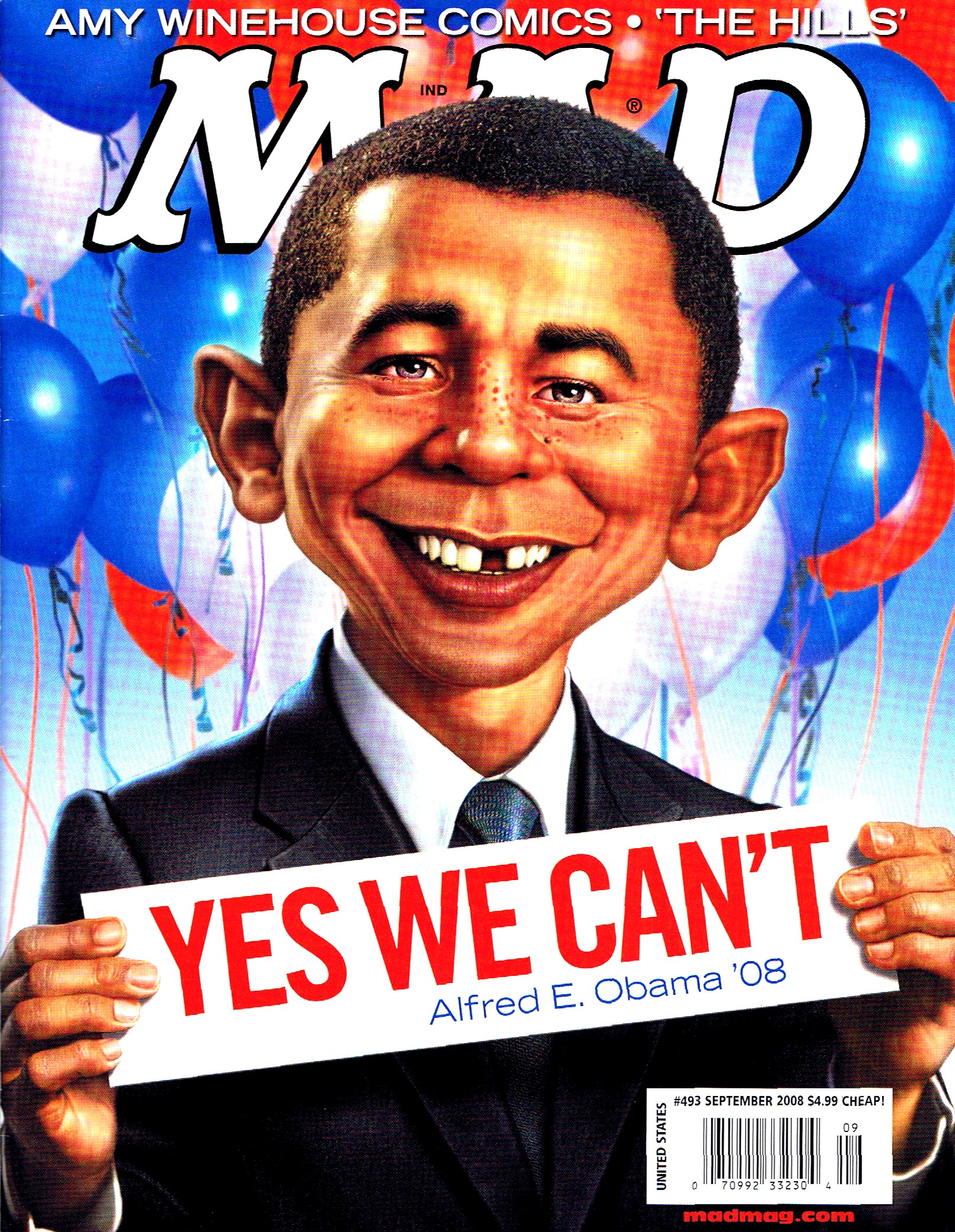 Read online MAD comic -  Issue #493 - 1