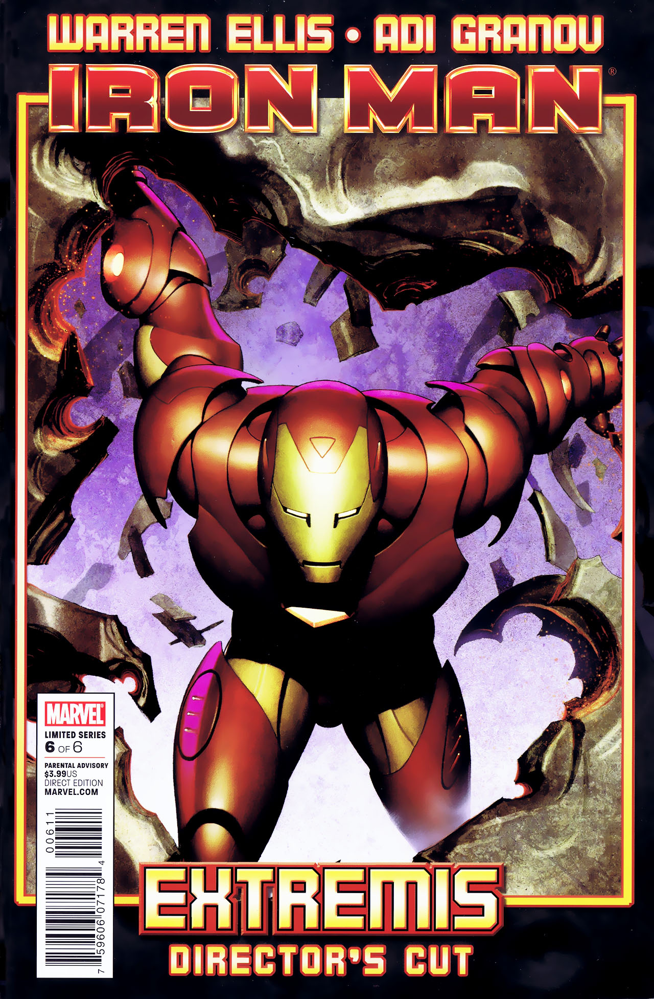 Read online Iron Man: Extremis Director's Cut comic -  Issue #6 - 1