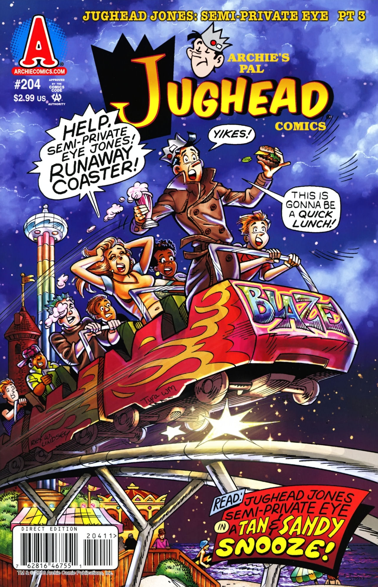 Read online Archie's Pal Jughead Comics comic -  Issue #204 - 1