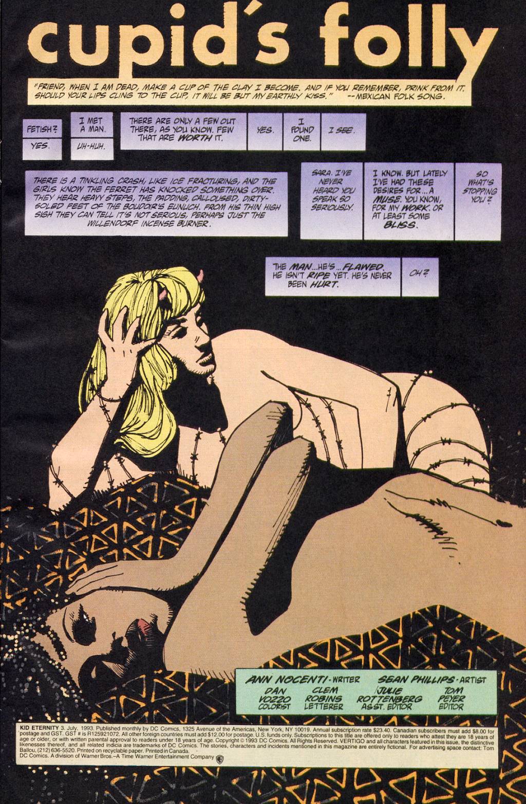 Read online Kid Eternity (1993) comic -  Issue #3 - 2