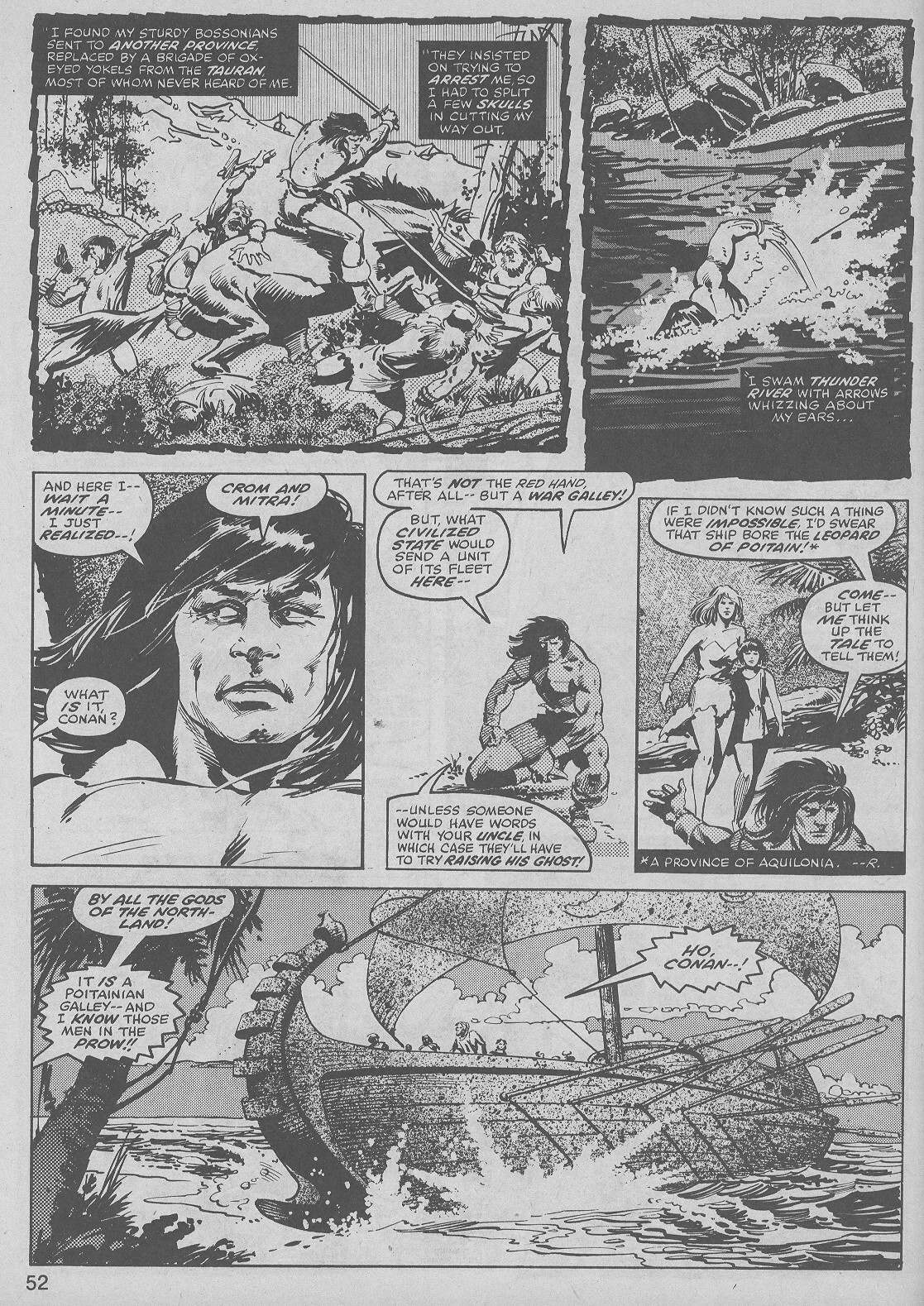 Read online The Savage Sword Of Conan comic -  Issue #48 - 52
