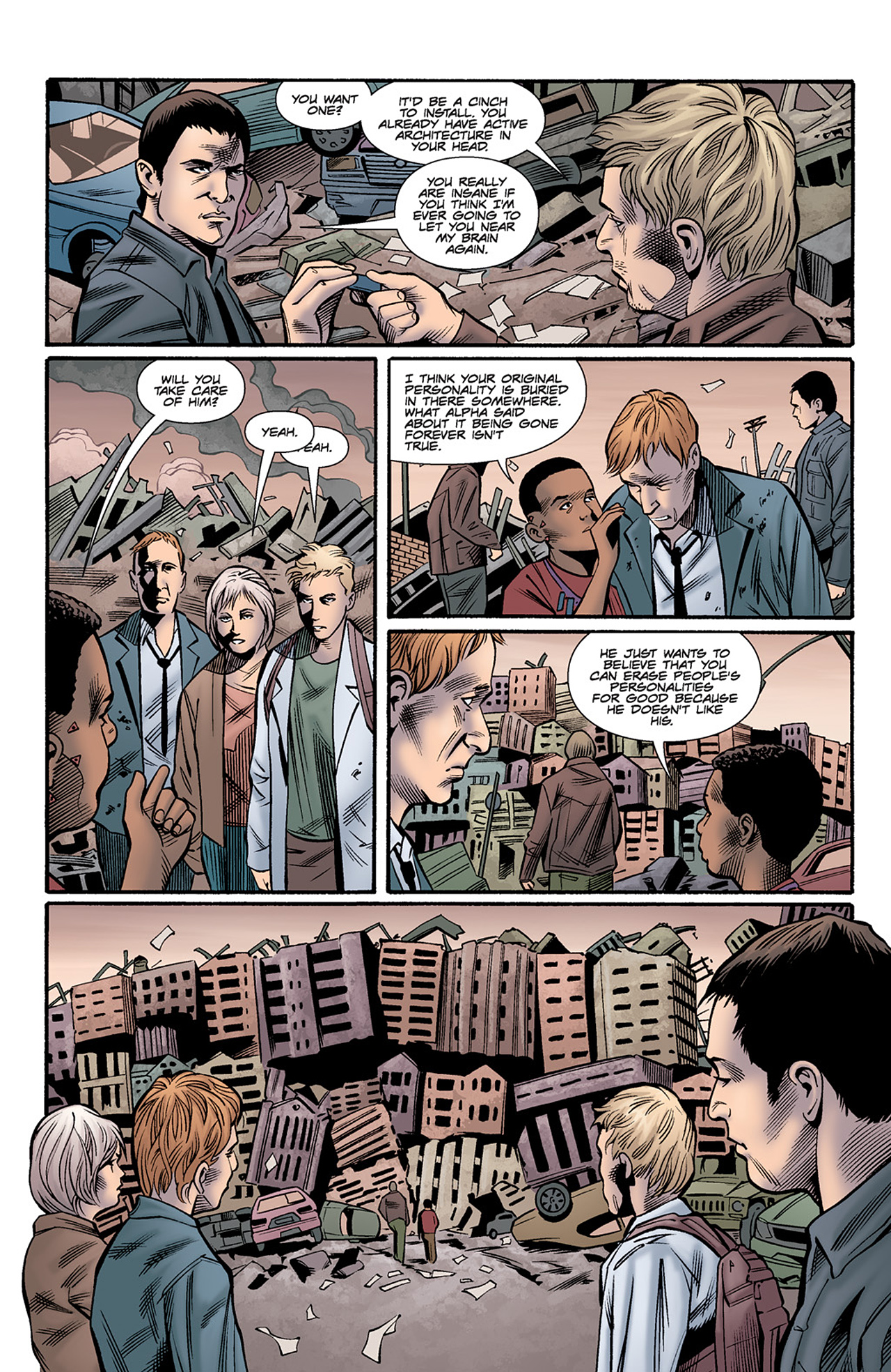 Read online Dollhouse comic -  Issue #4 - 19