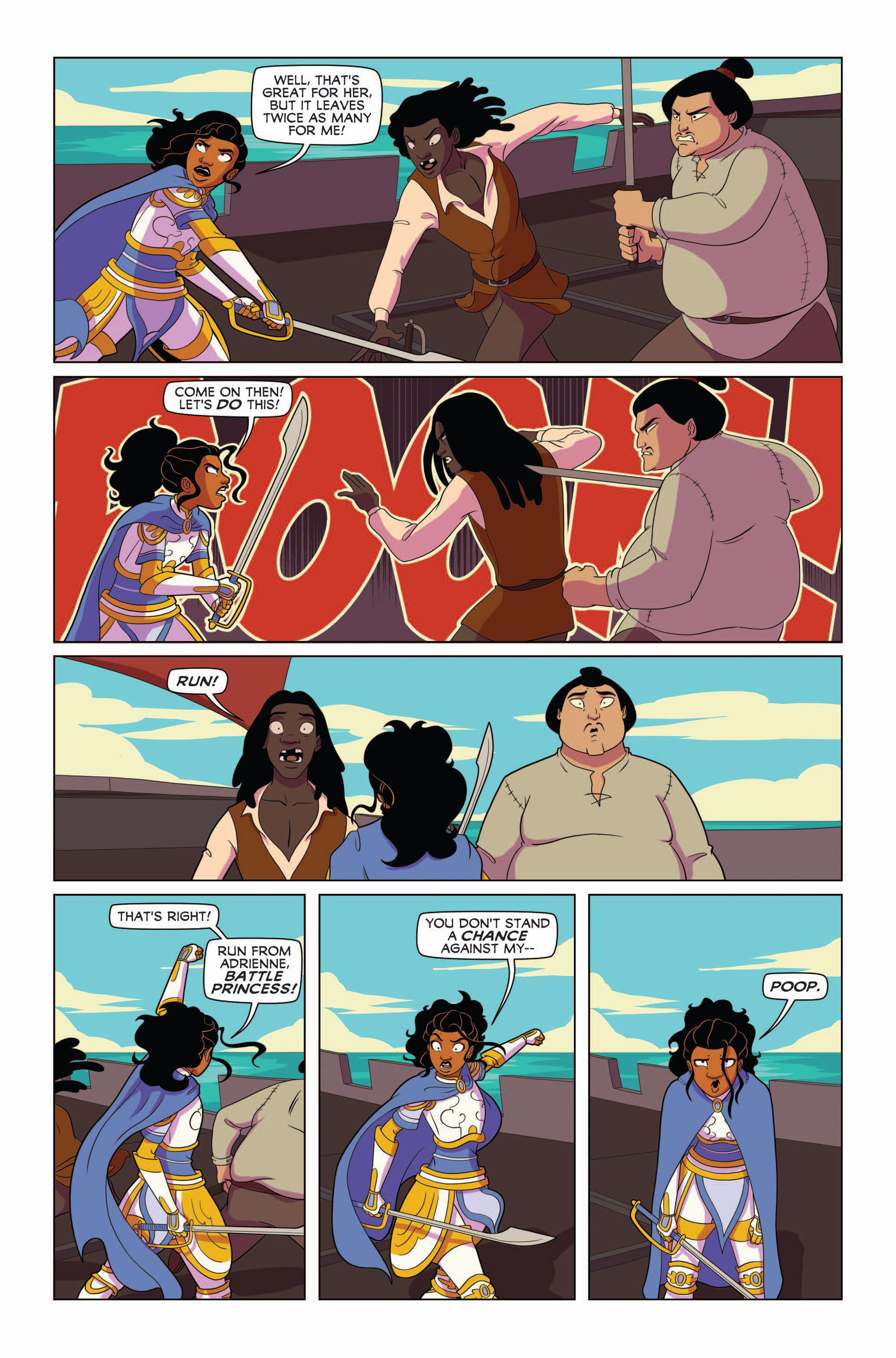 Read online Princeless: The Pirate Princess comic -  Issue # Full - 100