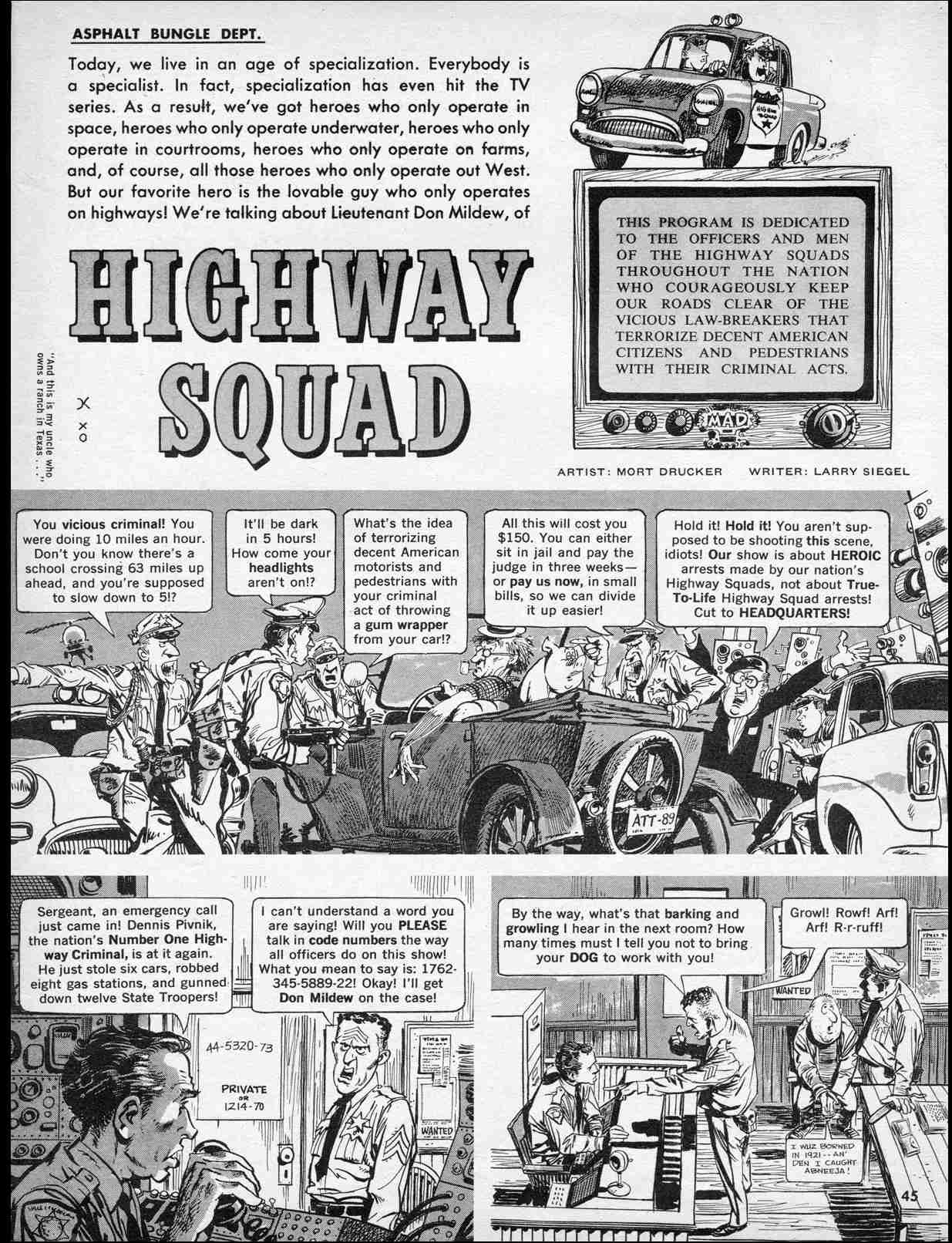 Read online MAD comic -  Issue #58 - 47