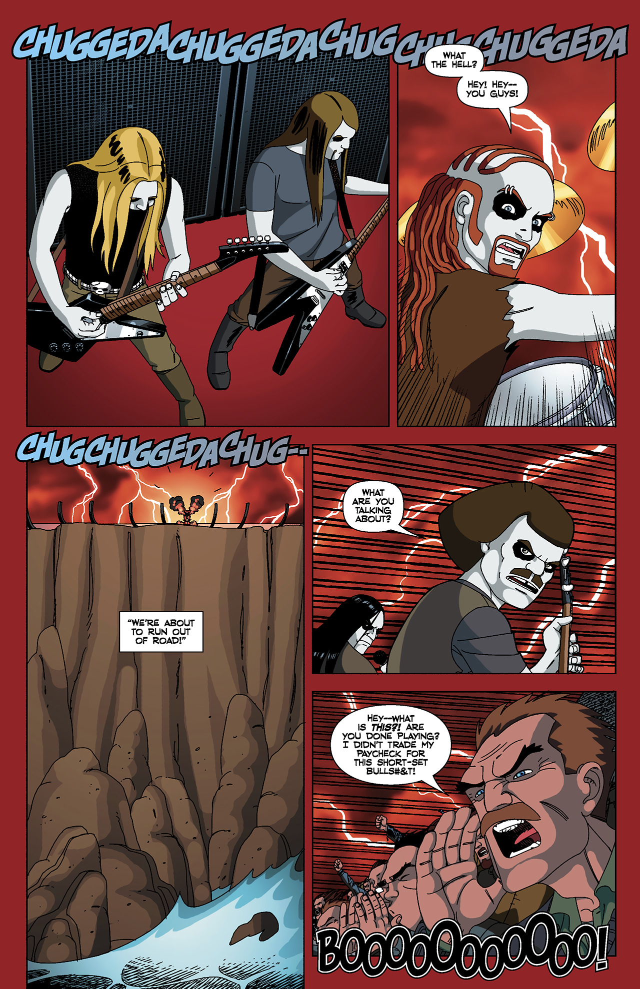 Read online Dethklok comic -  Issue #3 - 23